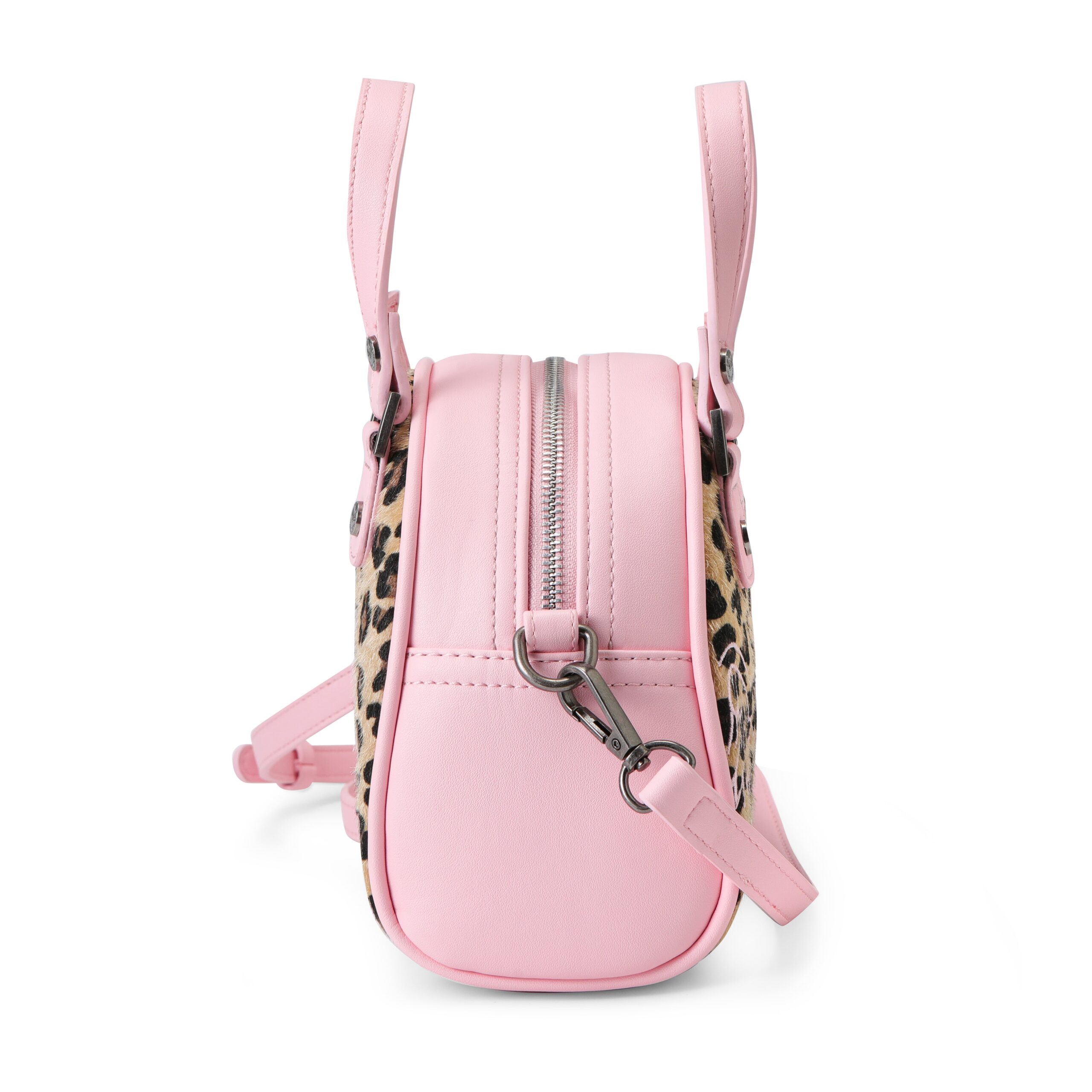 Von Dutch Pink Cheetah Bowling Bag - Image 3