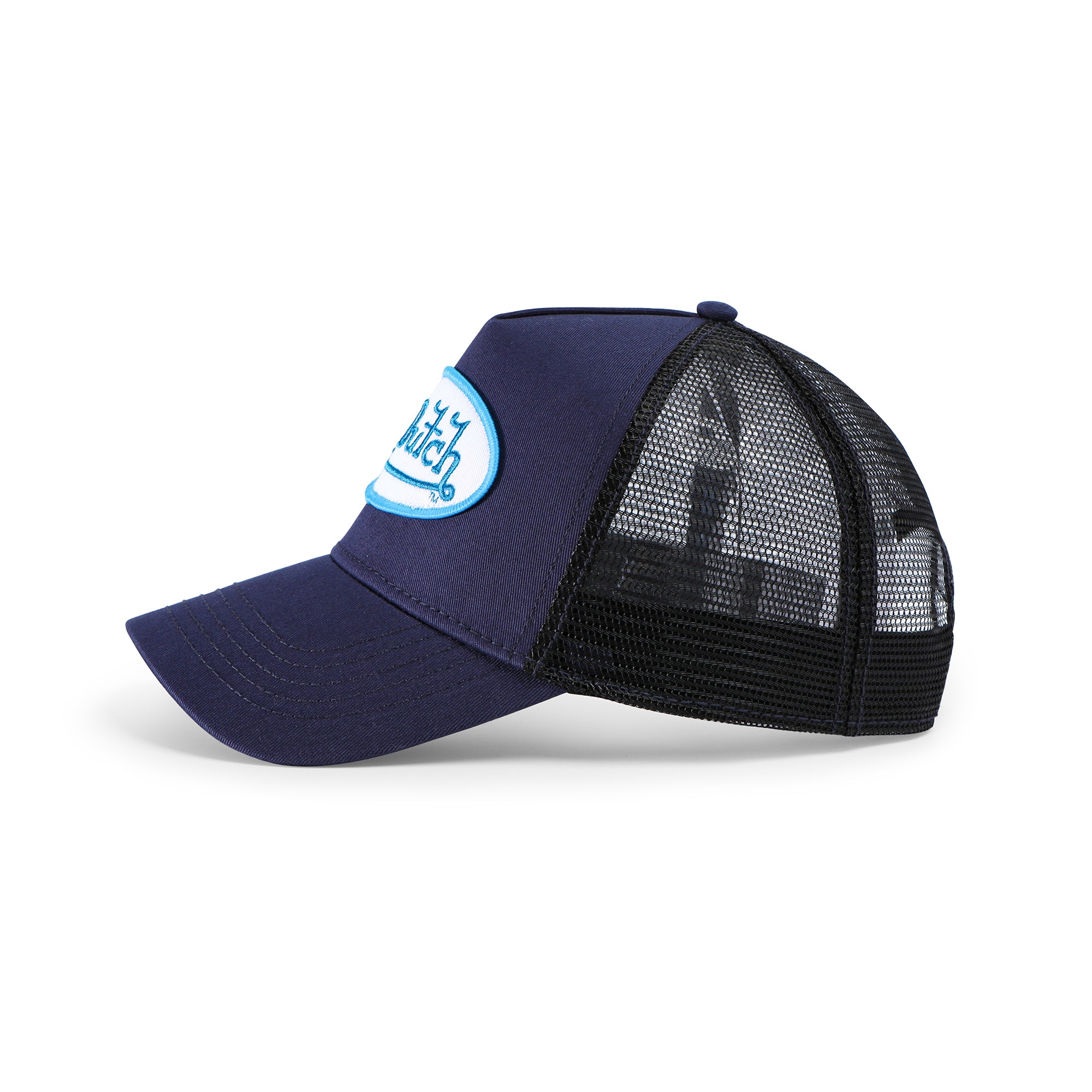 Von Dutch Navy. Blue & White Trucker Hat - Image 2