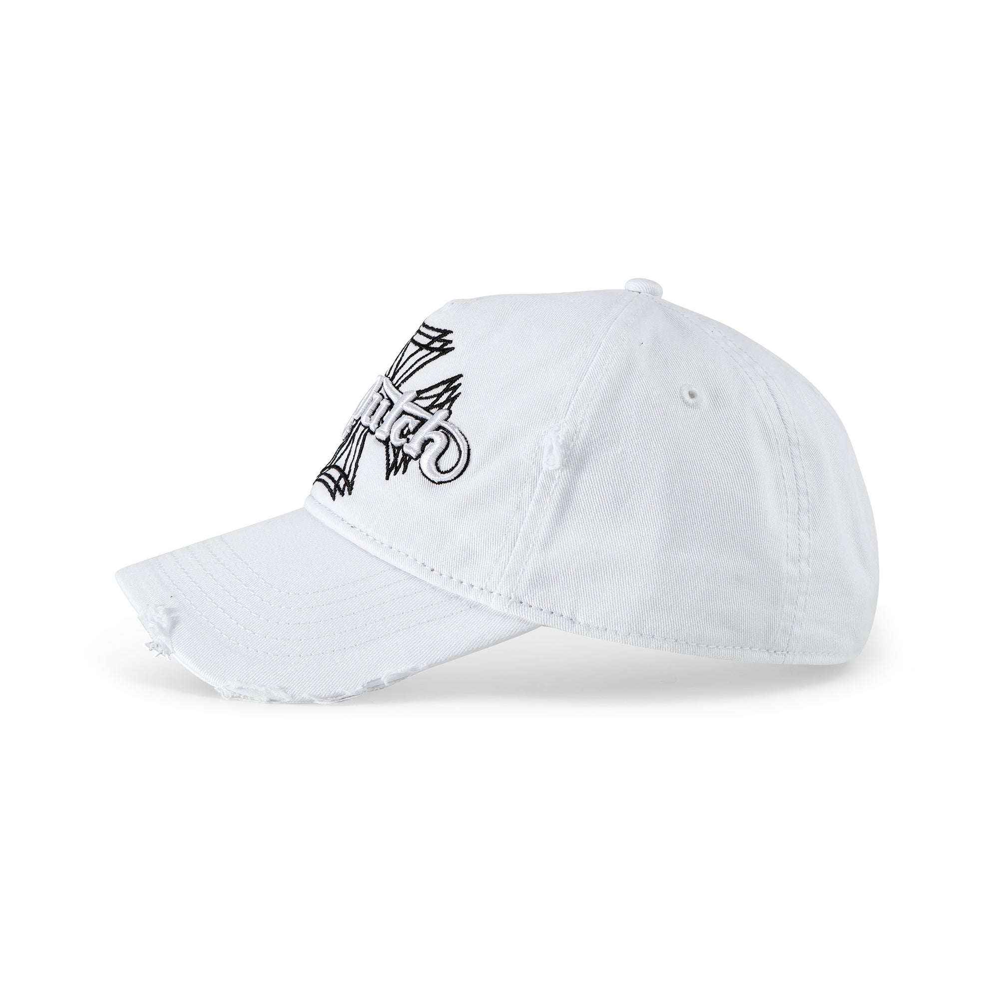 Von Dutch MotoCross Strapback Hat - White - Image 2