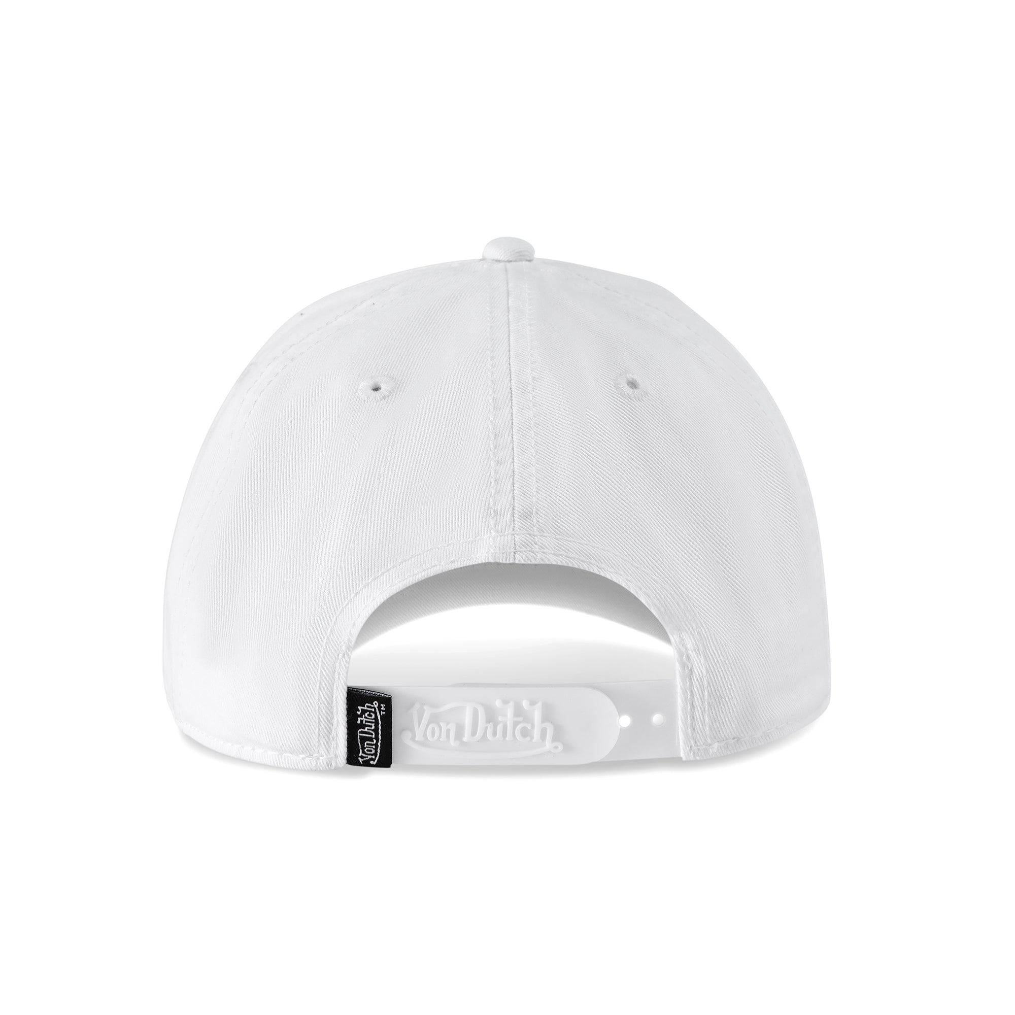 Von Dutch MotoCross Strapback Hat - White - Image 4