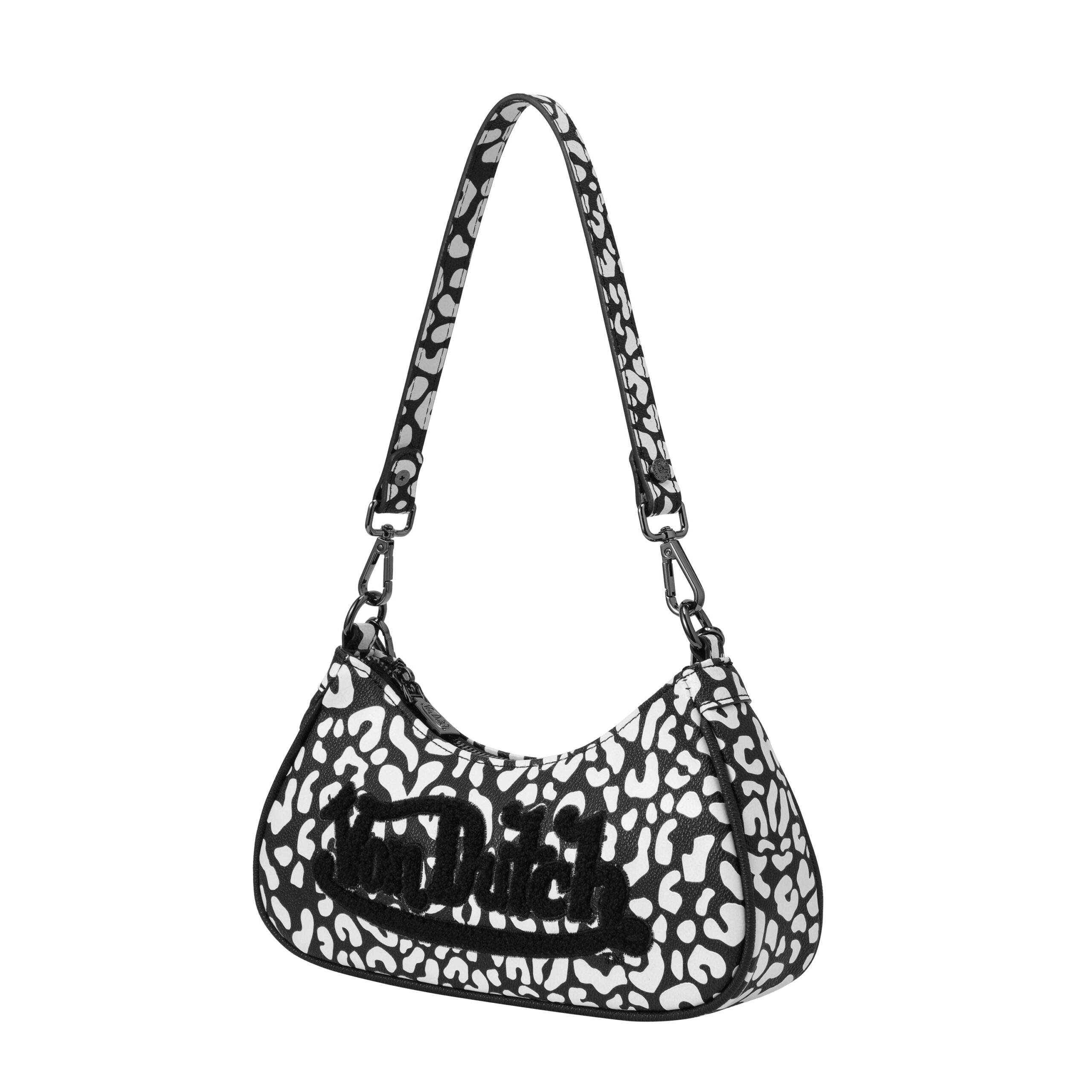 Von Dutch White Cheetah Shoulder Bag - Image 2