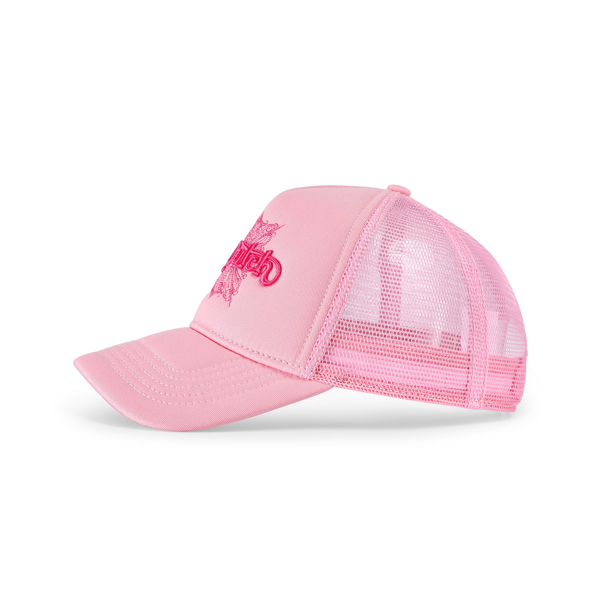 Von Dutch Foam Chopper Trucker Hat - Pink - Image 2