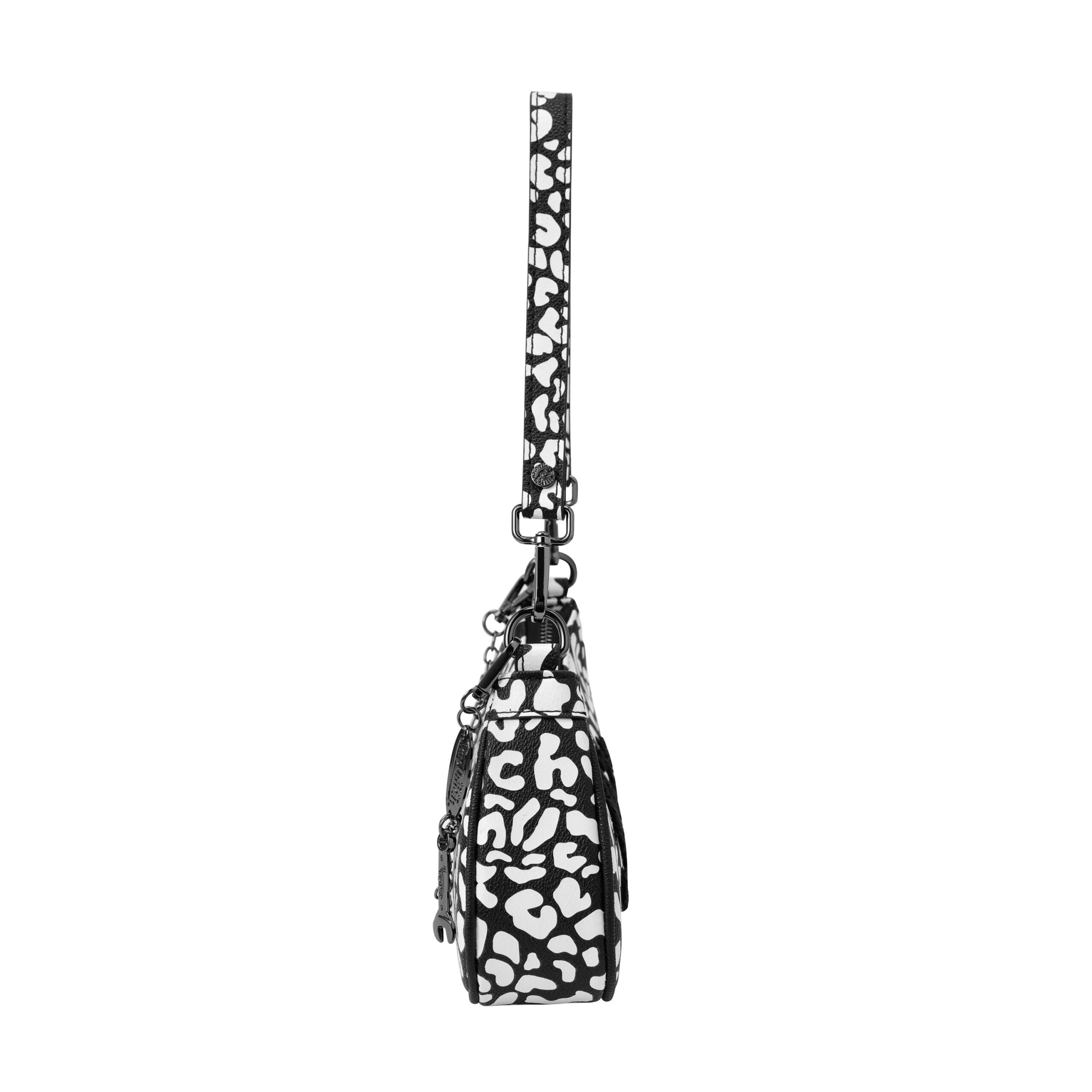Von Dutch White Cheetah Shoulder Bag - Image 6