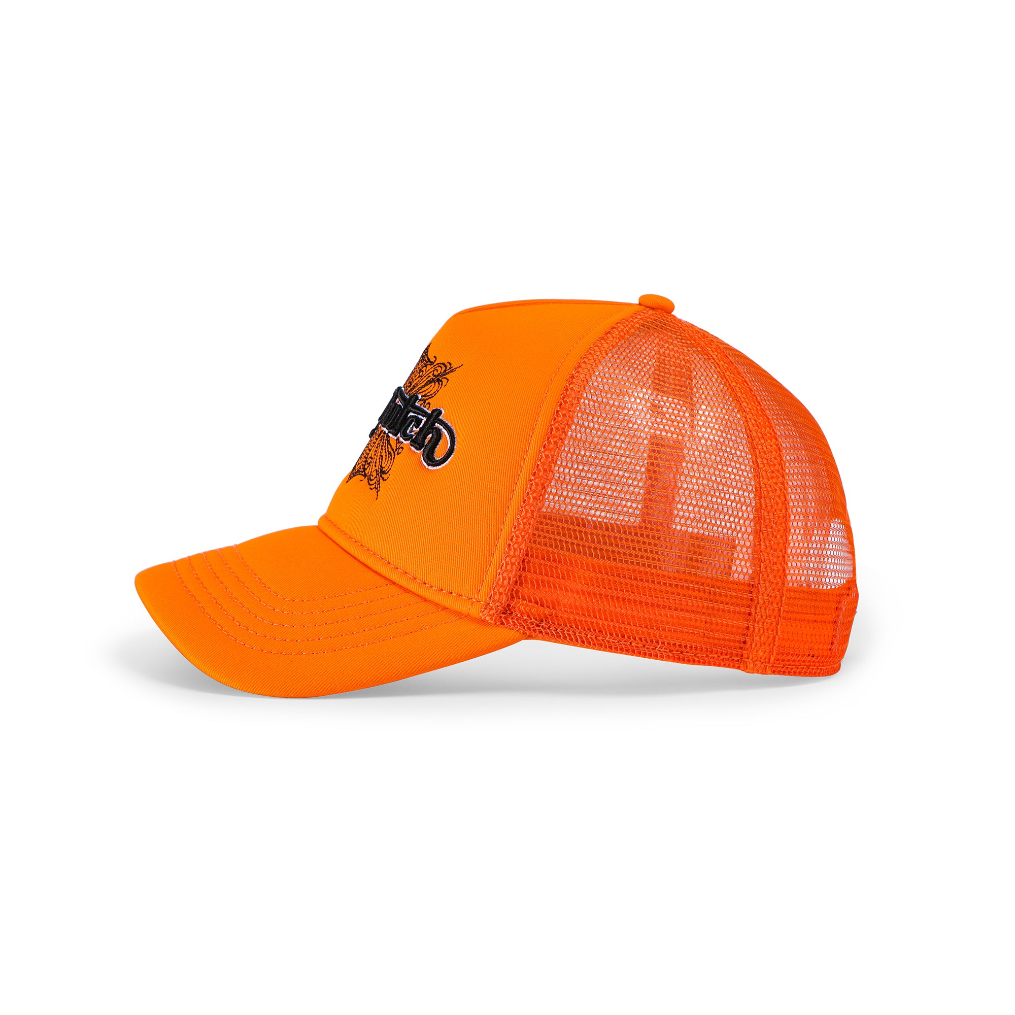 Von Dutch Foam Chopper Trucker Hat - Orange - Image 2