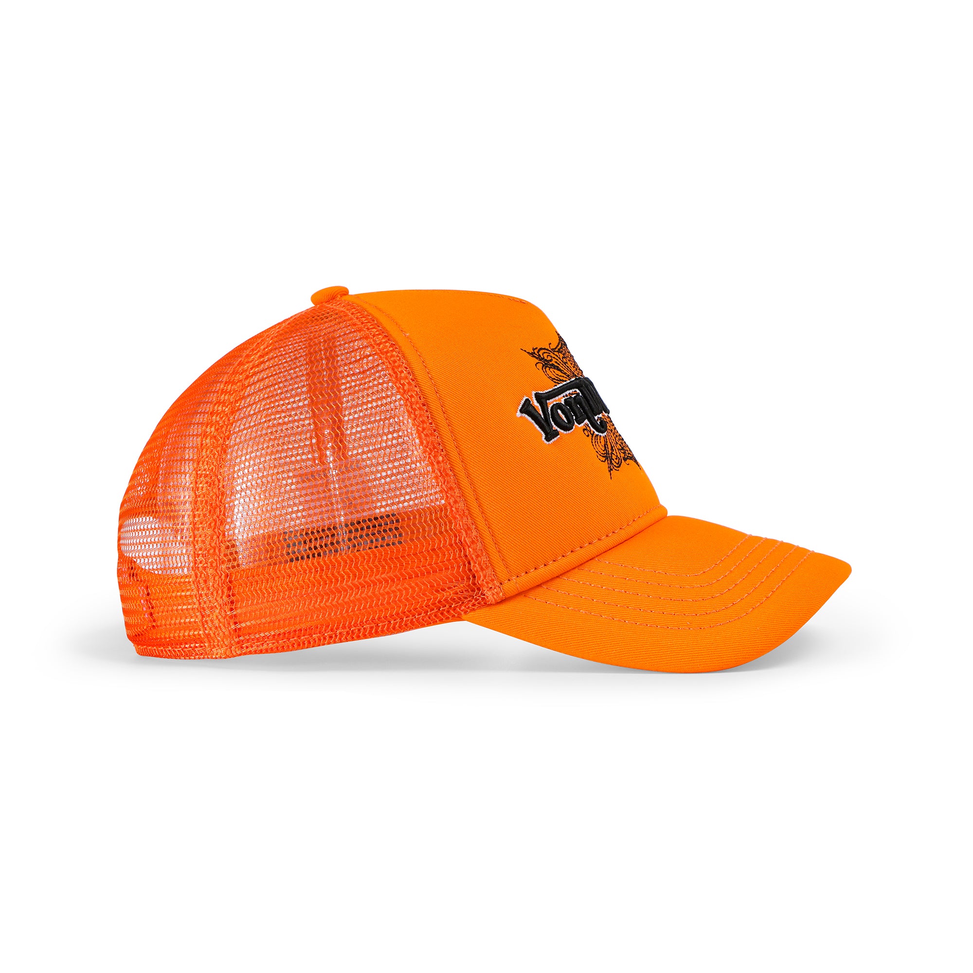 Von Dutch Foam Chopper Trucker Hat - Orange - Image 3