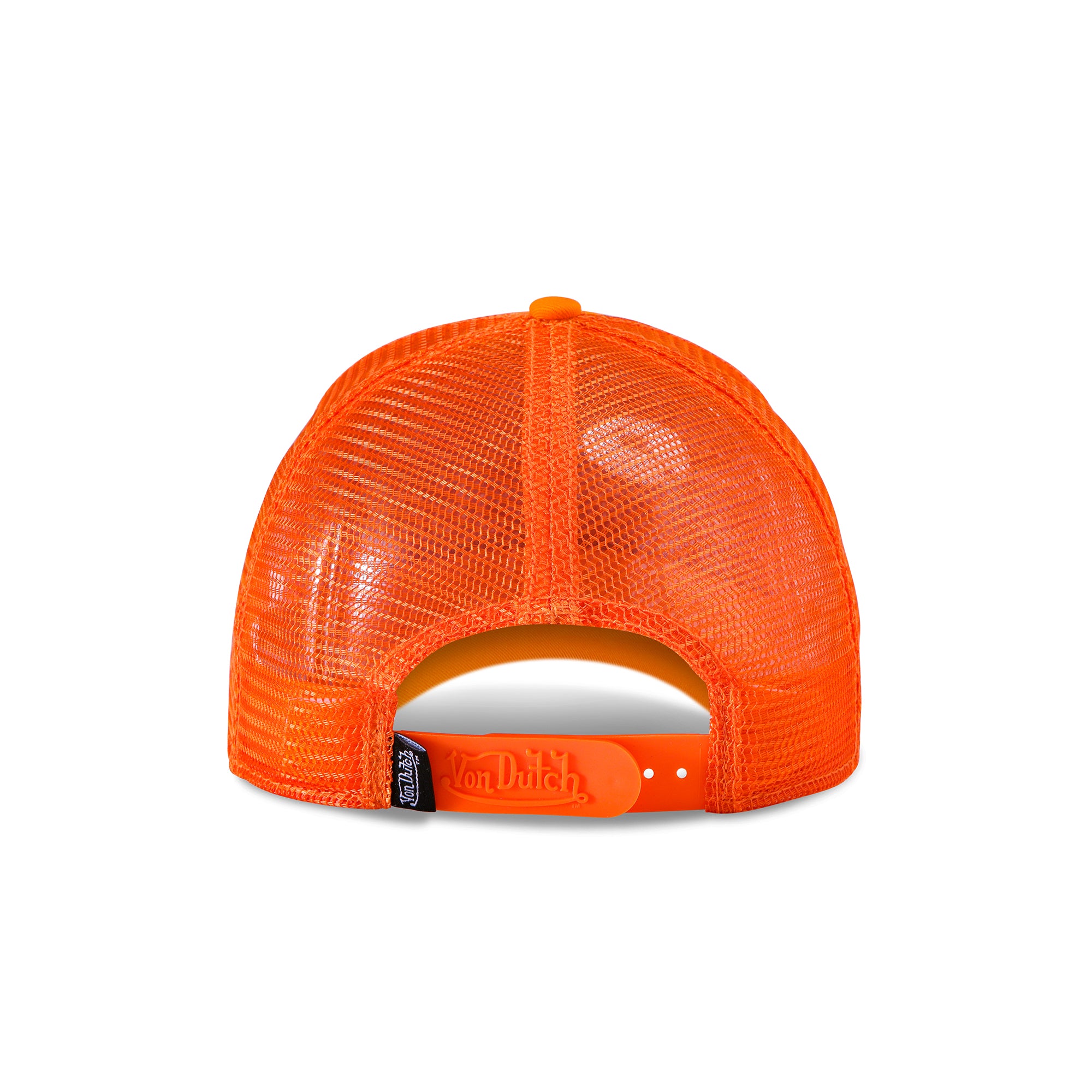 Von Dutch Foam Chopper Trucker Hat - Orange - Image 4