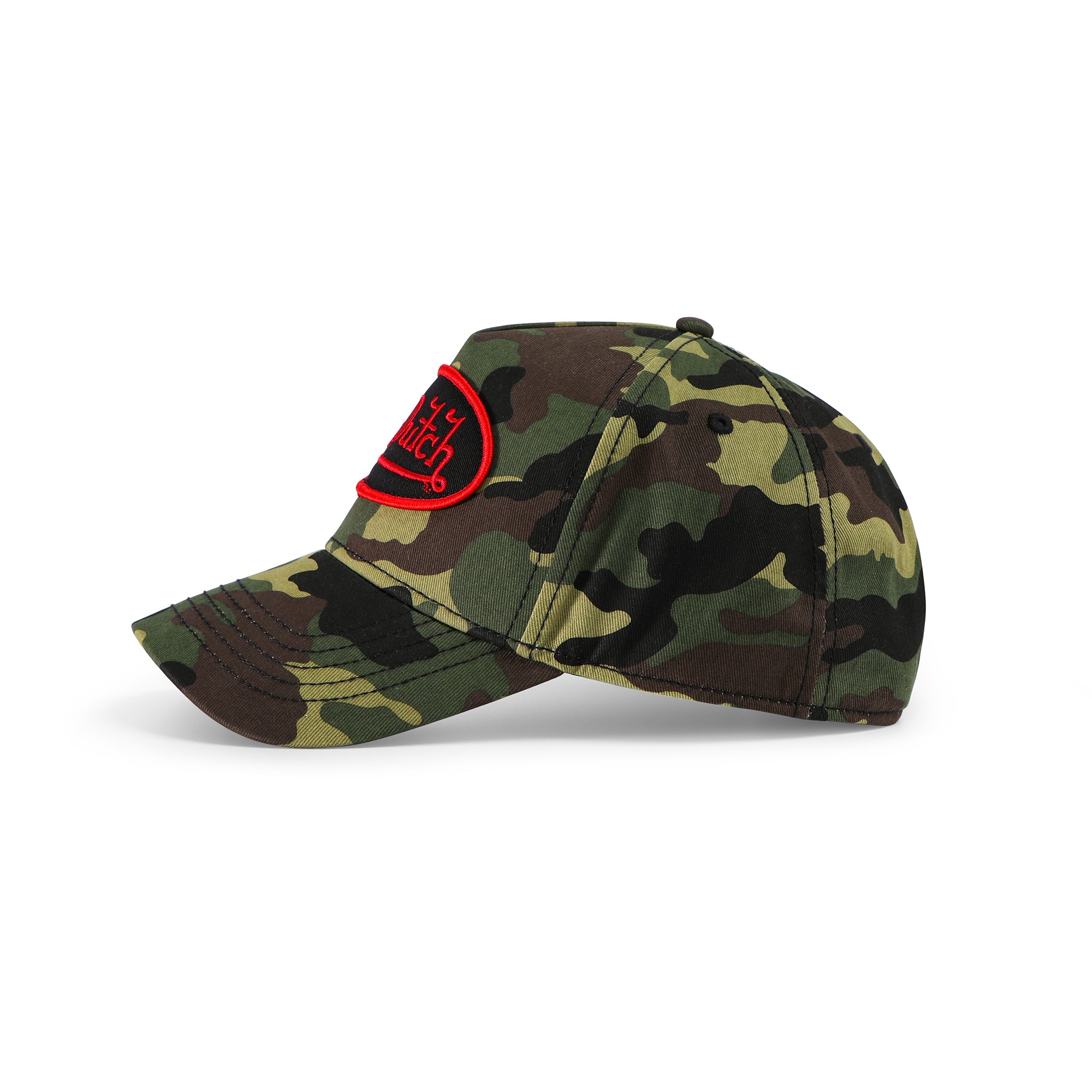 Von Dutch Classic Snapback Hat - Green Camo - Image 2