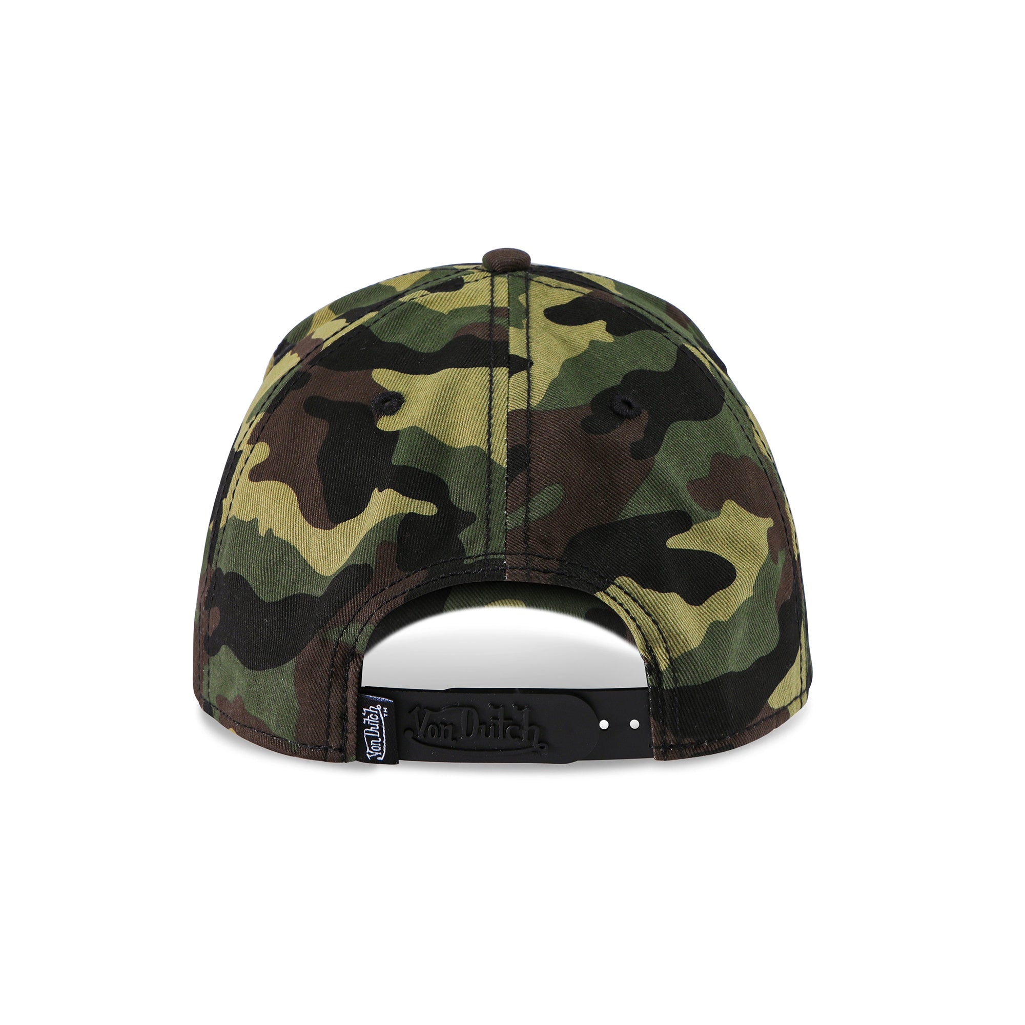 Von Dutch Classic Snapback Hat - Green Camo - Image 4