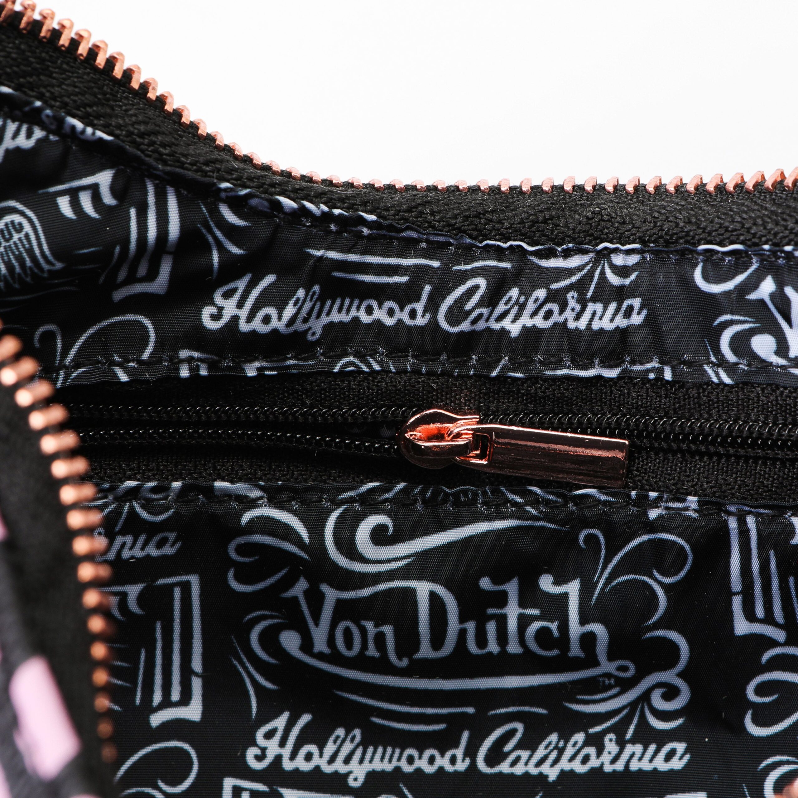 Von Dutch Pink Cheetah Shoulder Bag - Image 8