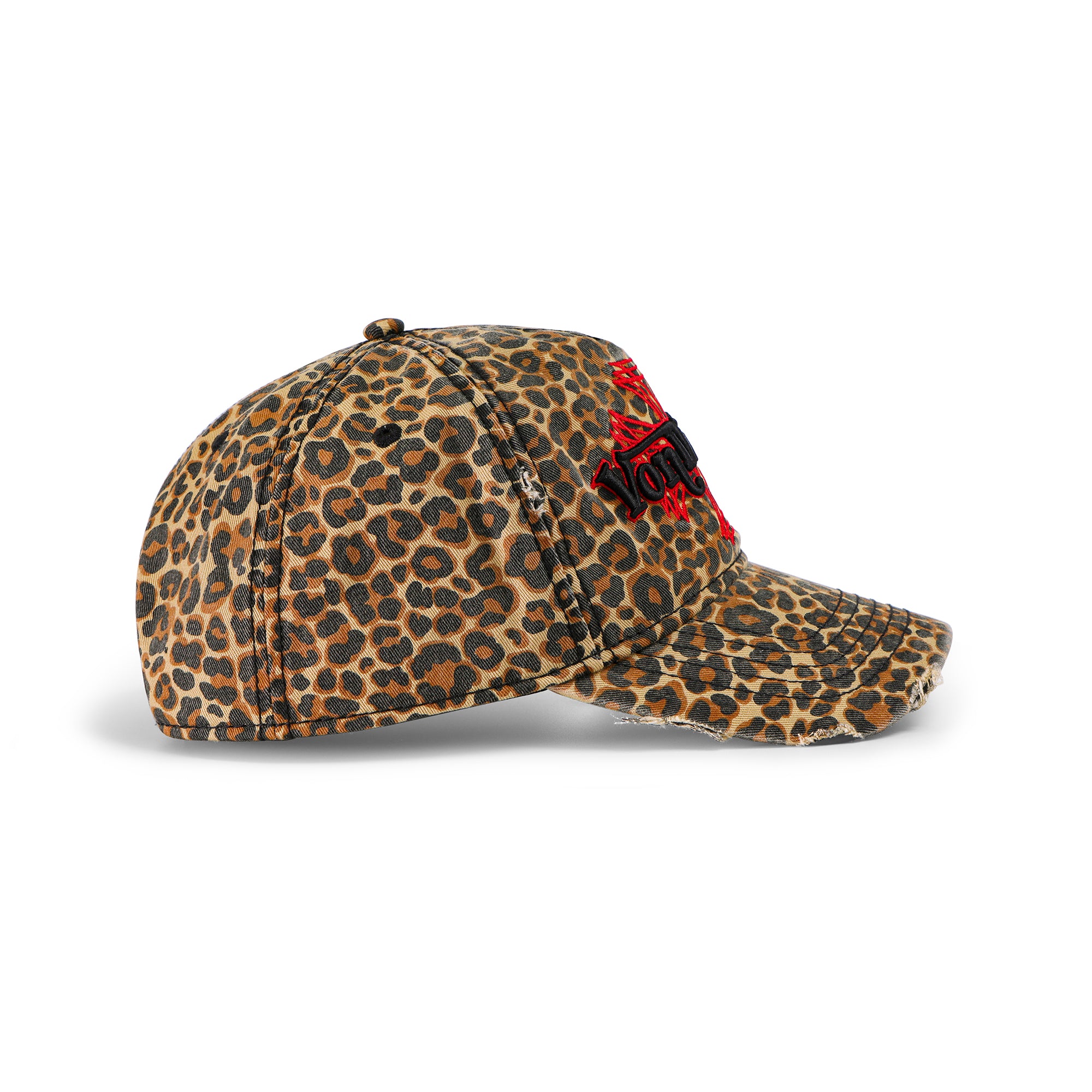Von Dutch MotoCross Strapback Hat - Leopard - Image 3