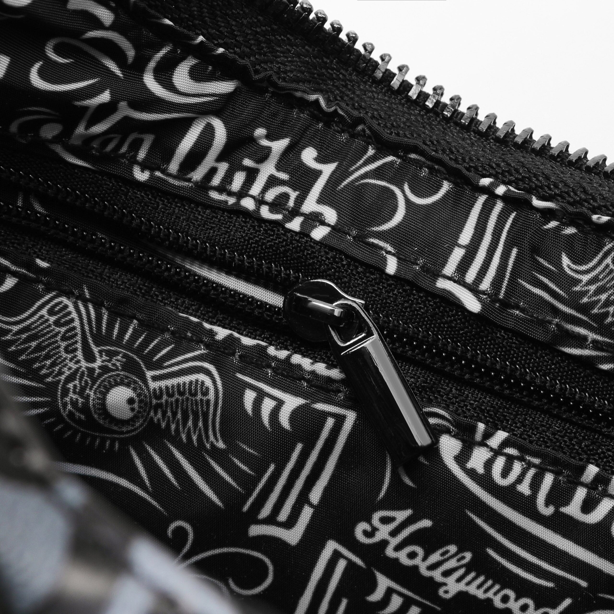 Von Dutch Grey Cheetah Shoulder Bag - Image 8