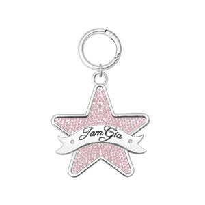 I.AM.GIA X VON DUTCH STAR KEYCHAIN - PINK