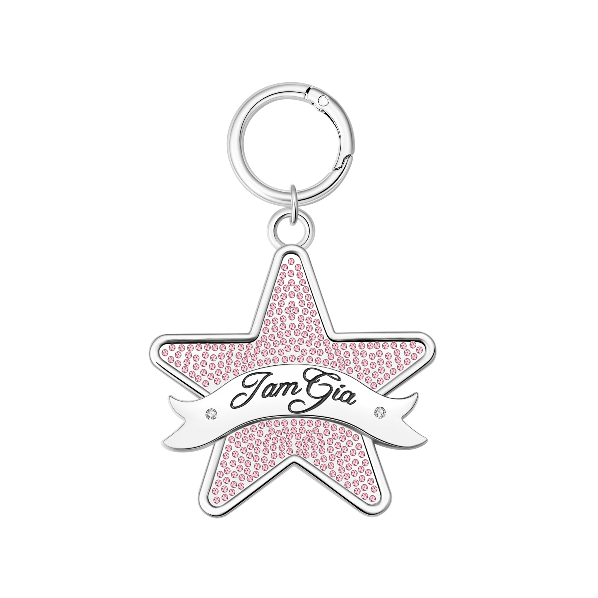 I.AM.GIA X VON DUTCH STAR KEYCHAIN - PINK