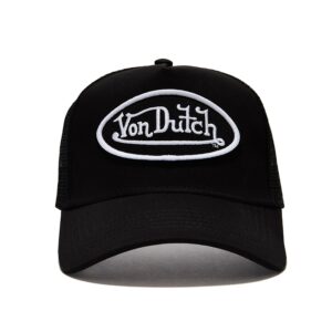 Von Dutch Black & White Classic Trucker Hat 51