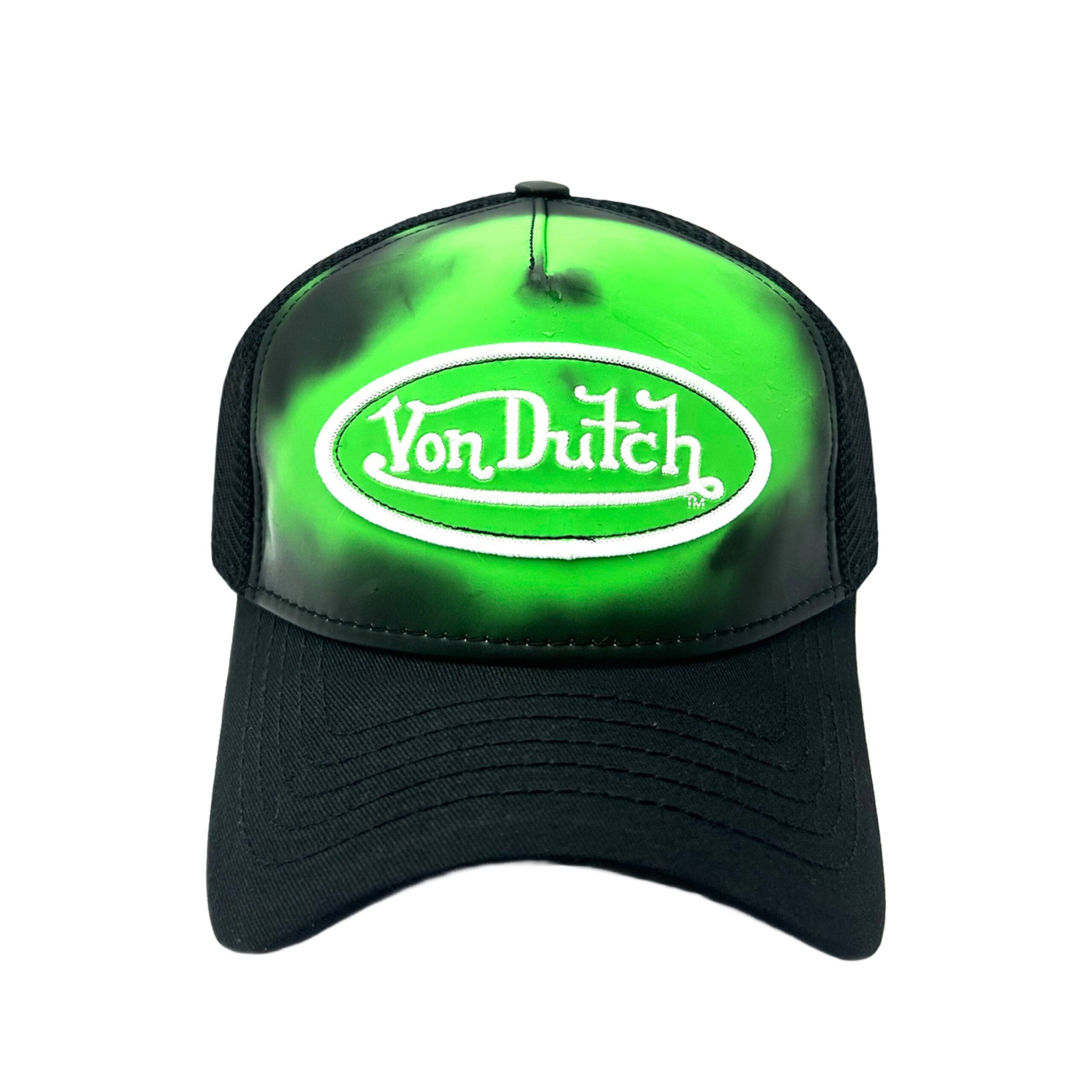 Von Dutch Black & Green Color Changing Trucker Hat - Image 5