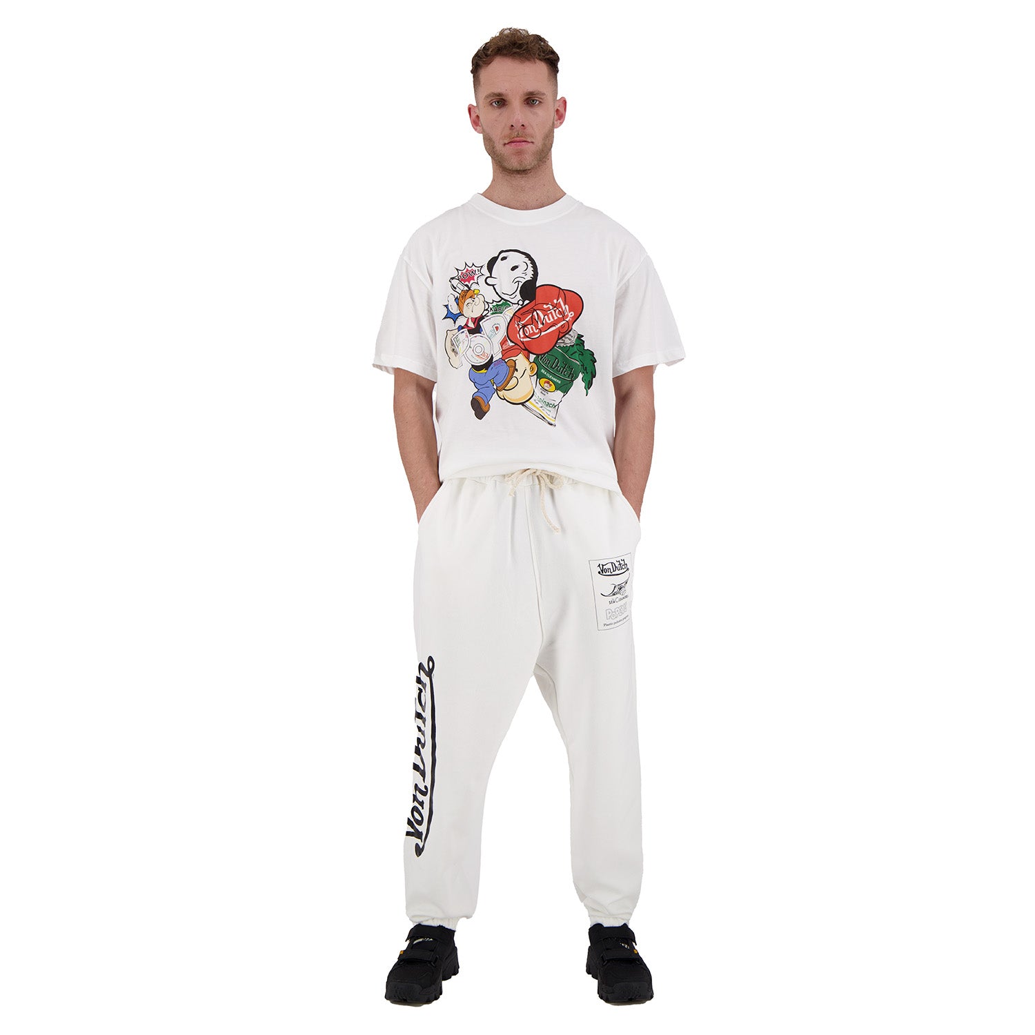 Von Dutch x Popeye Collage Joggers - Image 3