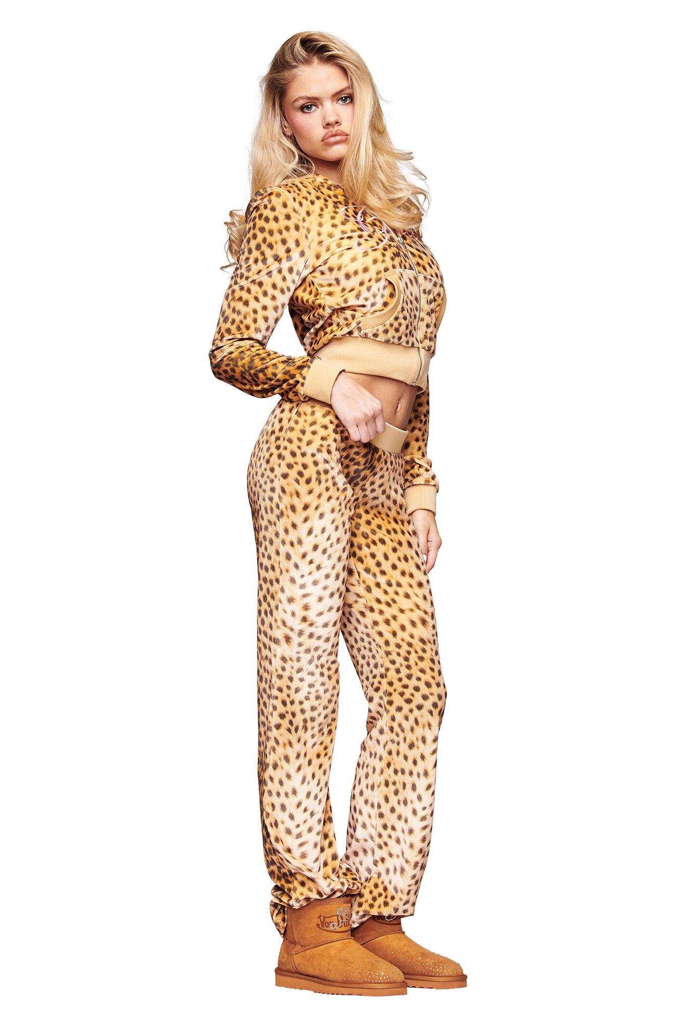 I.AM.GIA X VON DUTCH KAMERON VELOUR TRACKPANT - Image 5