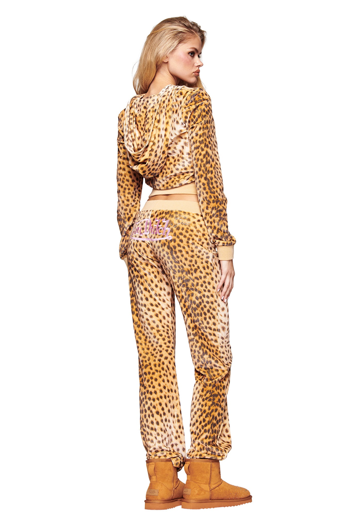 I.AM.GIA X VON DUTCH KAMERON VELOUR TRACKPANT - Image 6