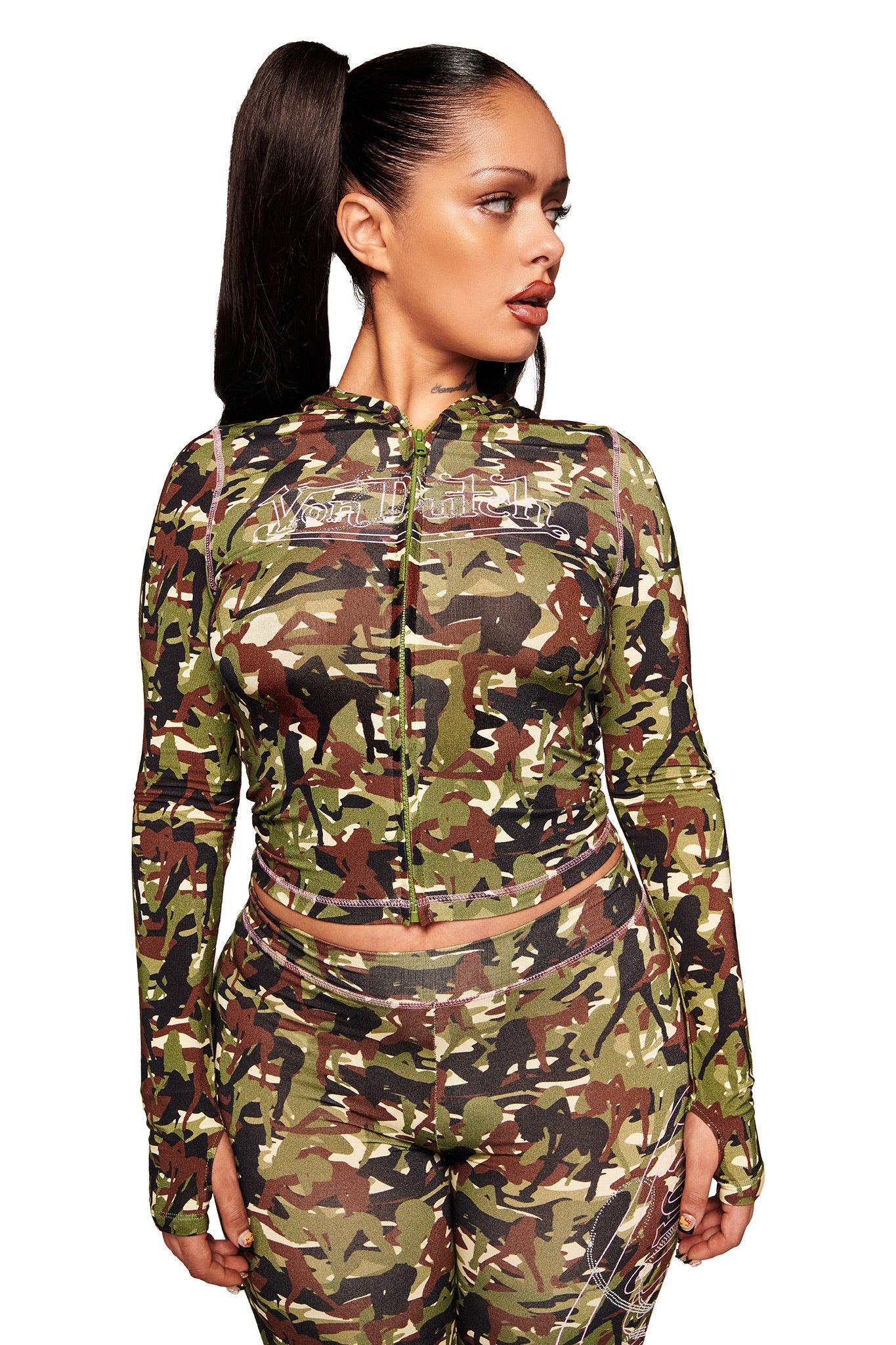 I.AM.GIA X VON DUTCH BLARE HOODIE - Image 2