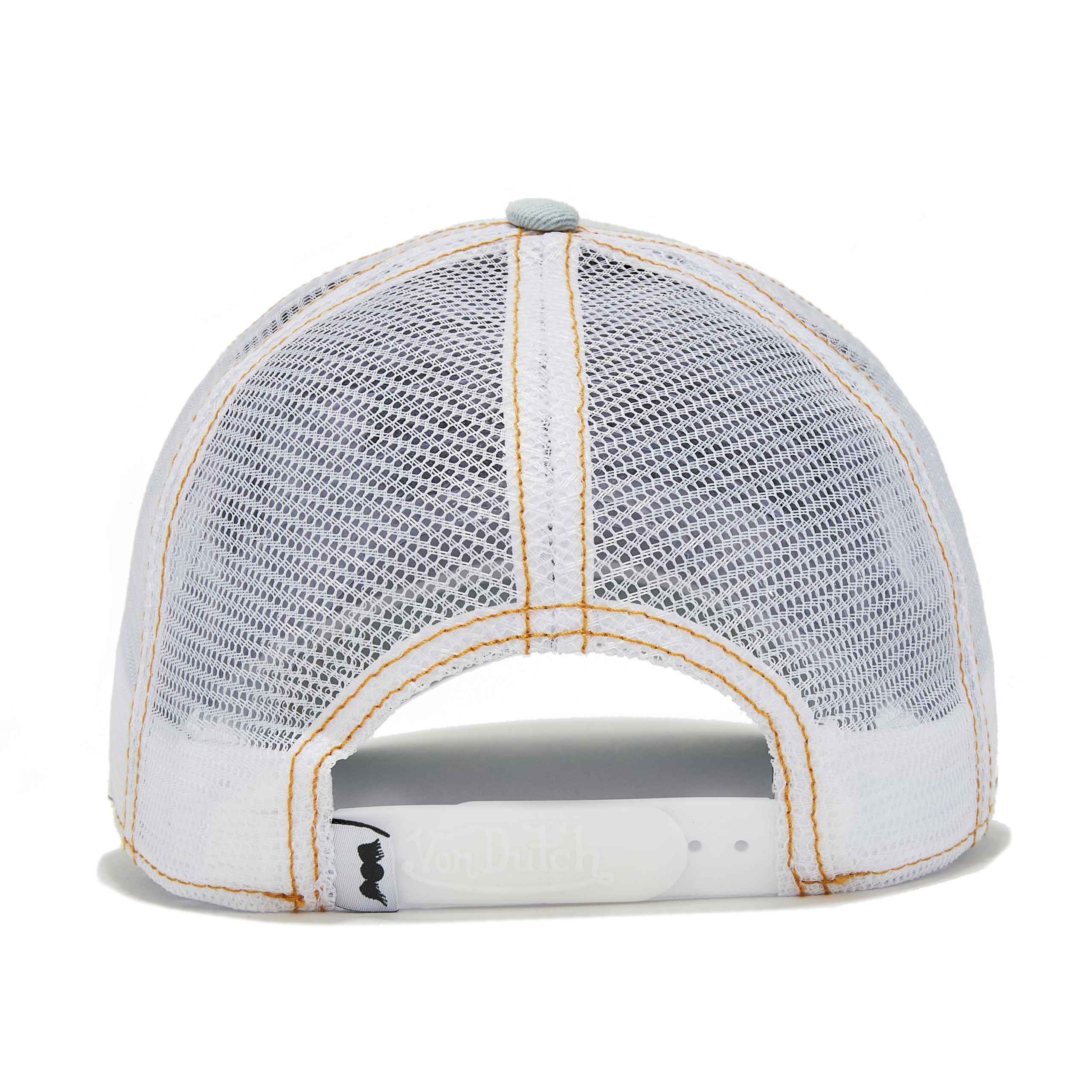 Von Dutch Light Stone Denim Trucker Hat 339 - Image 4