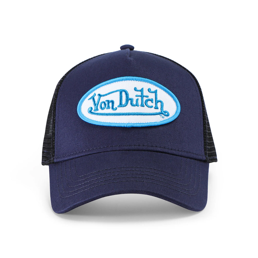 Von Dutch Navy. Blue & White Trucker Hat