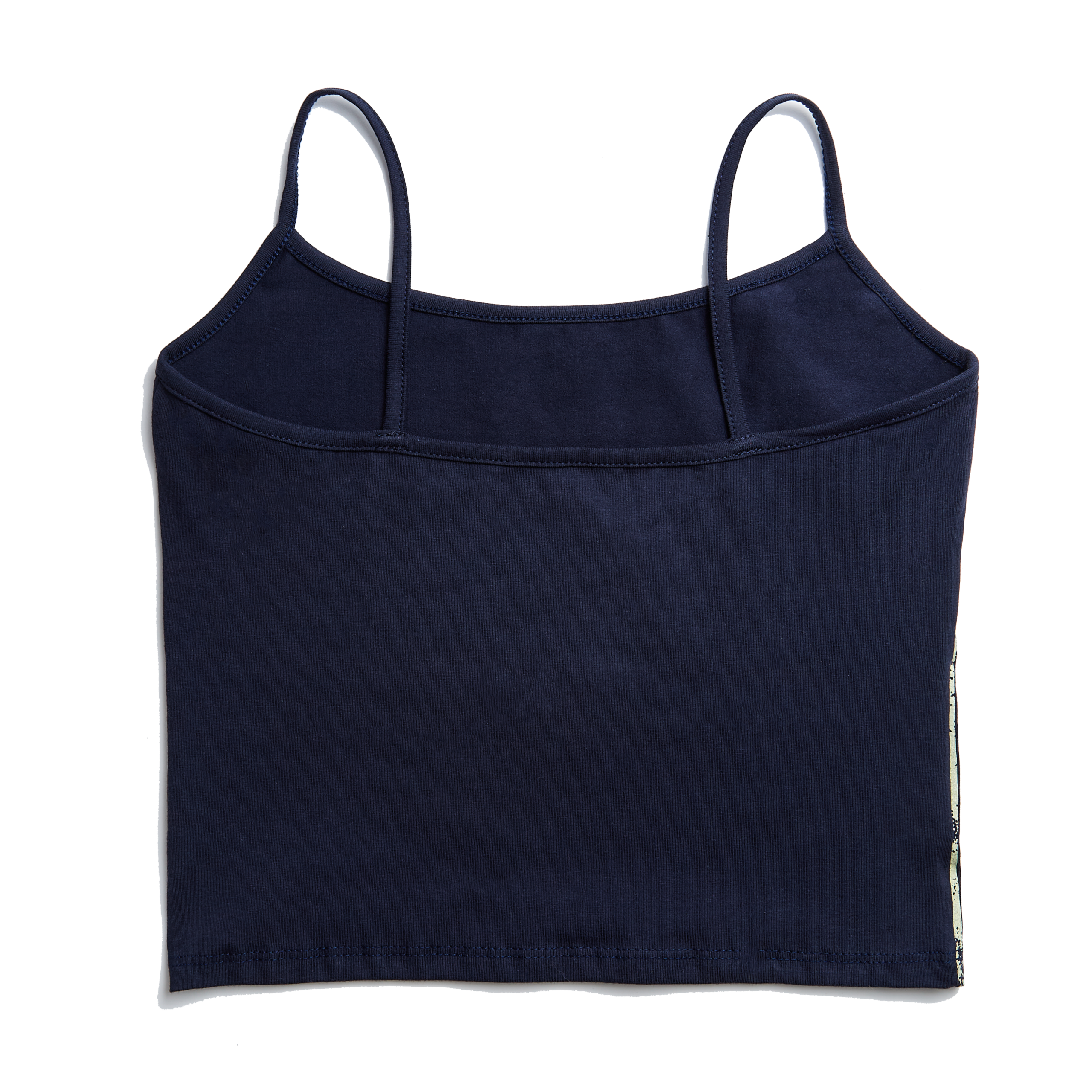 Von Dutch Navy & Yellow Racing Spaghetti Top - Image 2