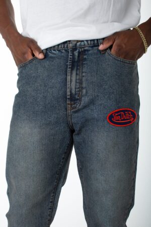 Von Dutch Men's The Clutch Stacked Flare