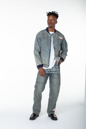 Von Dutch Bones Bomber Jacket