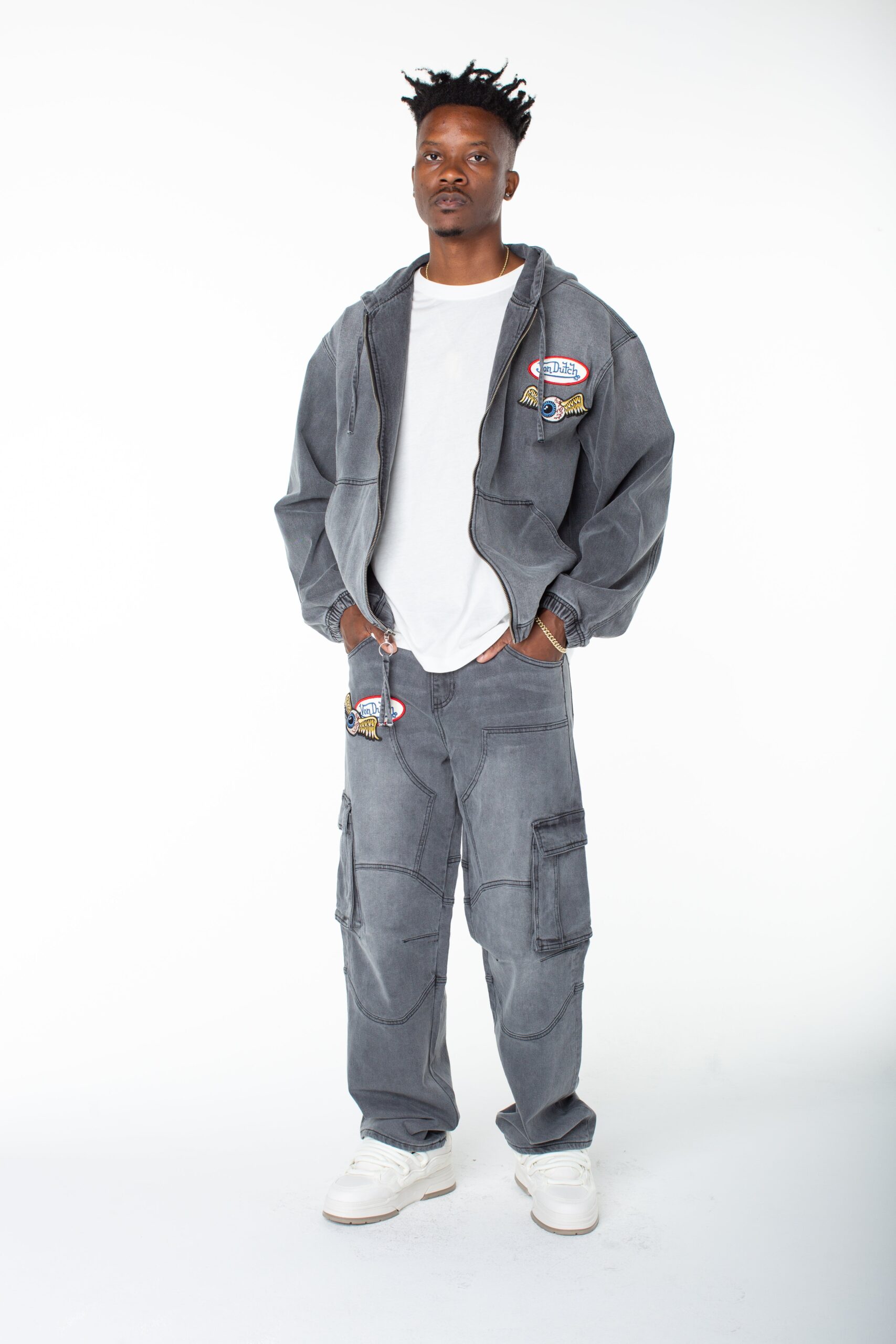 Von Dutch Men's The Invadors Hoodie Triple Patch - Image 6