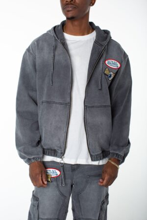 Von Dutch Men's The Invadors Hoodie Triple Patch