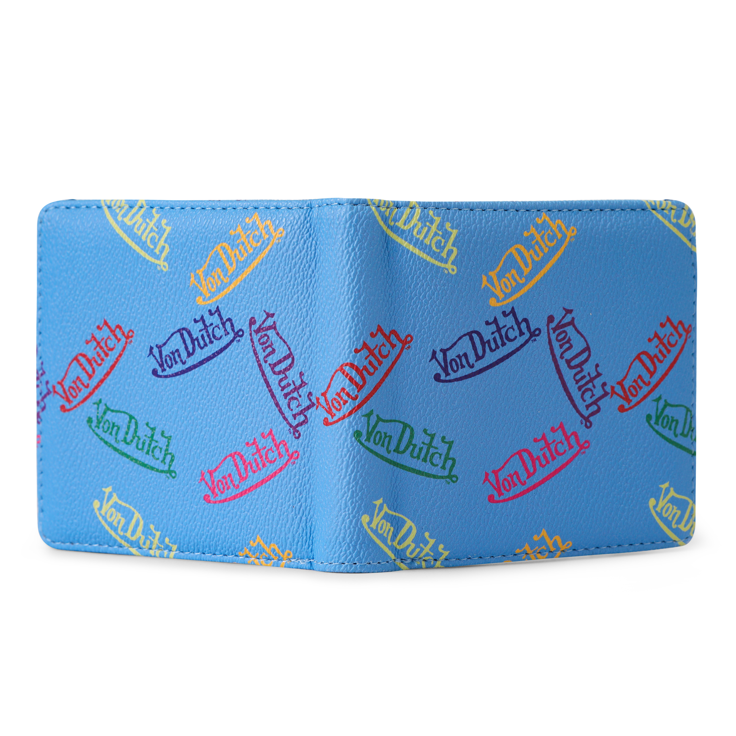 Multi Logo Bi-fold Wallet - Image 7