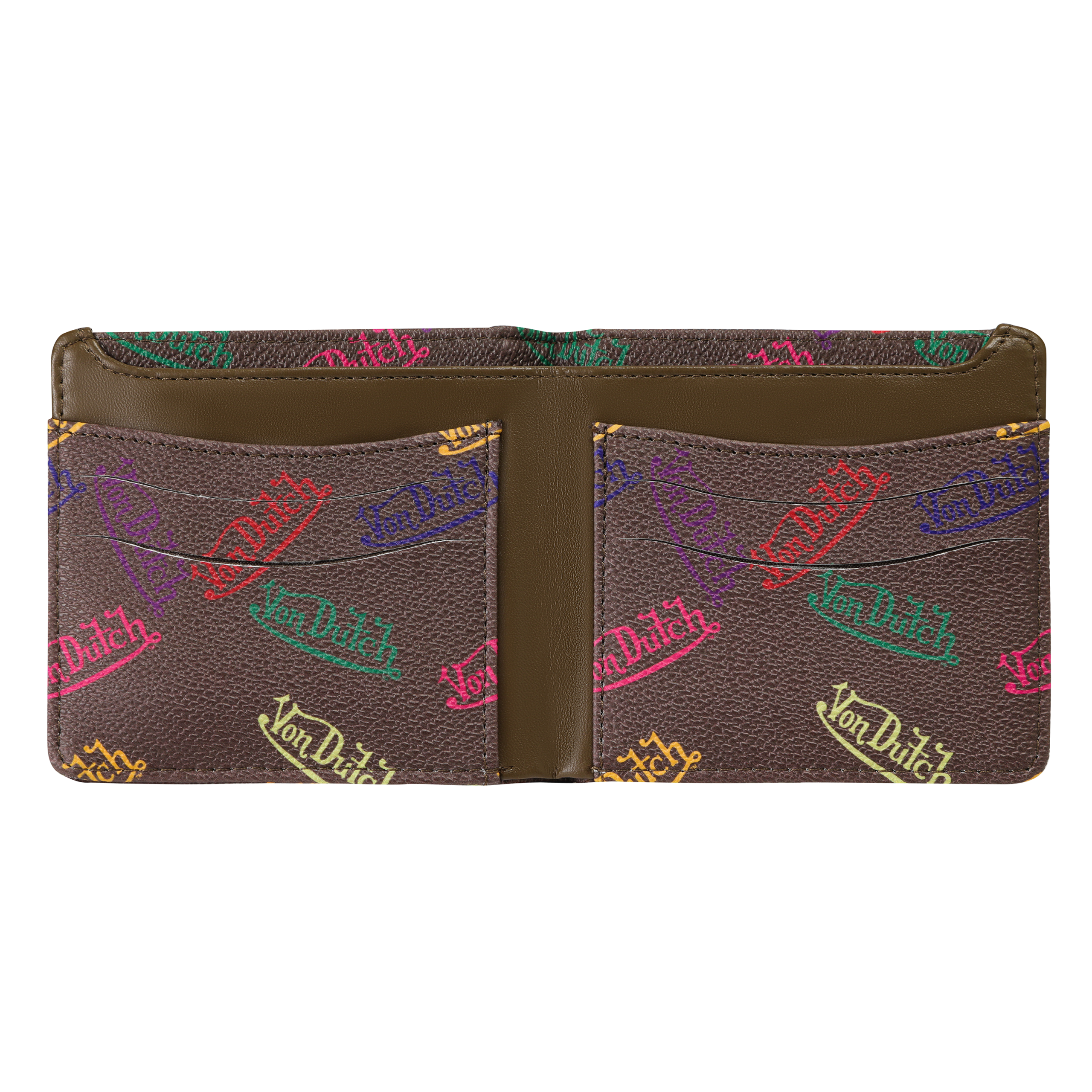 Multi Logo Bi-fold Wallet - Image 4