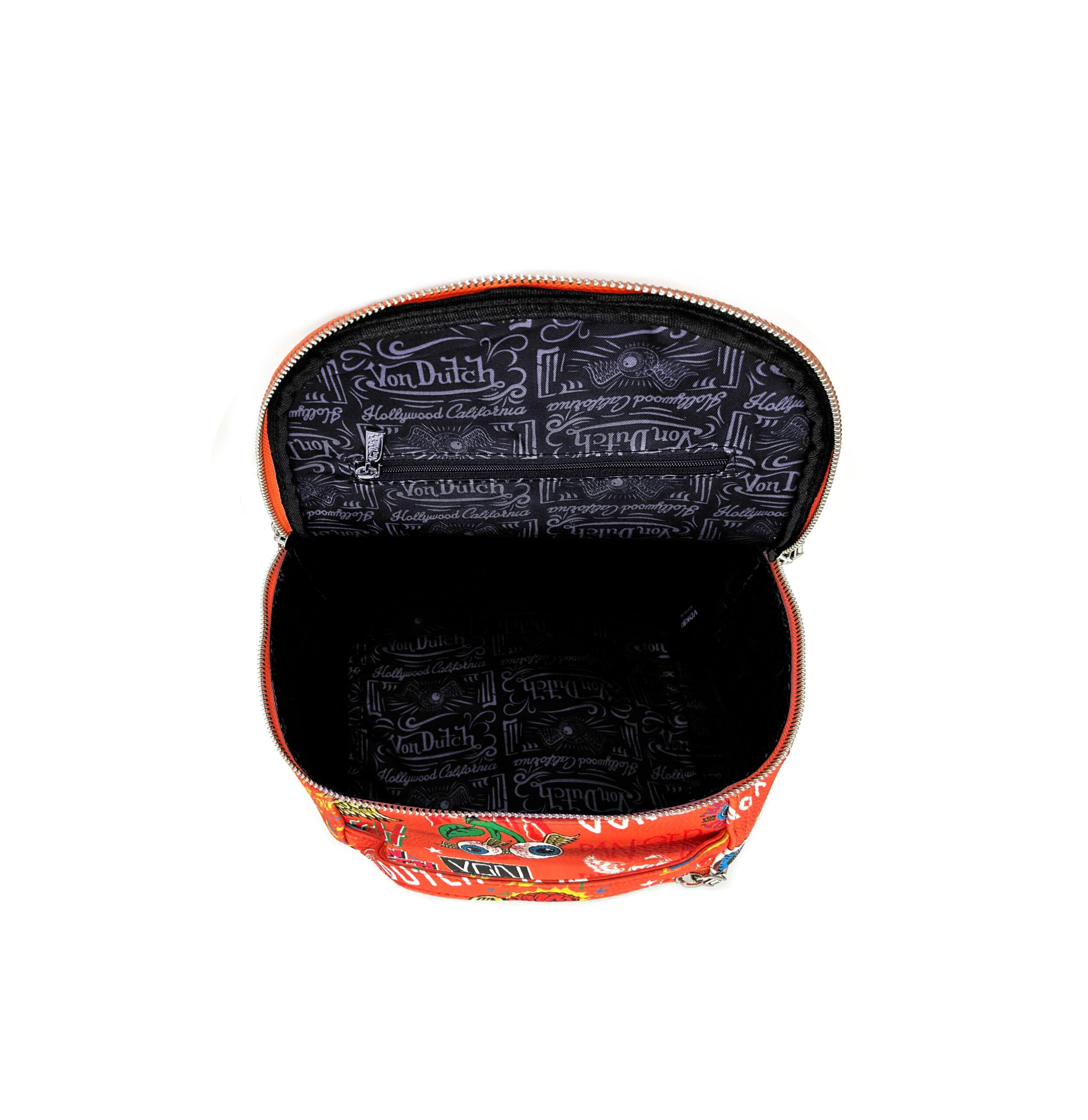 Von Dutch Small Orange Jax Backpack - Image 5