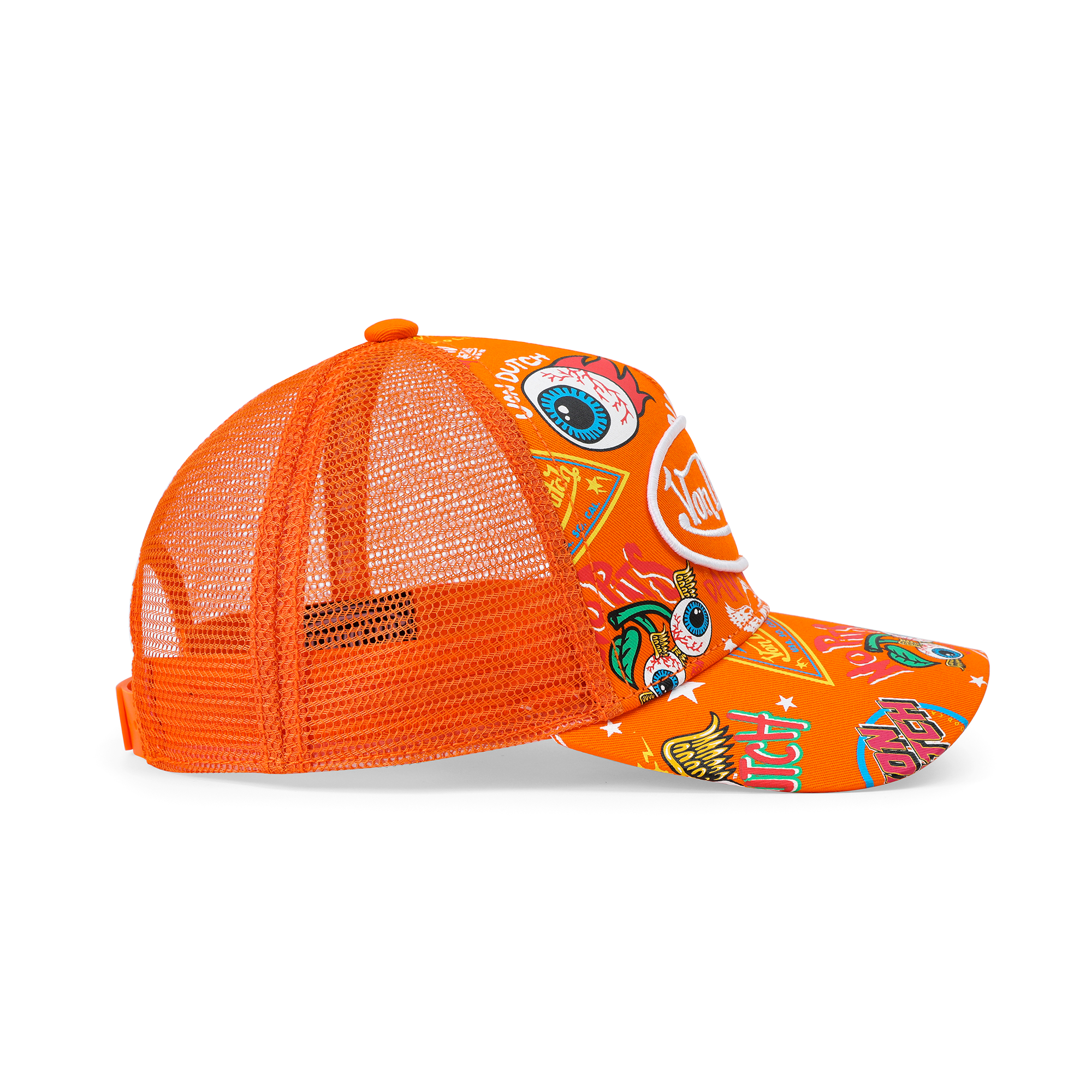 Von Dutch Kids Classic Trucker Hat - Orange - Image 5