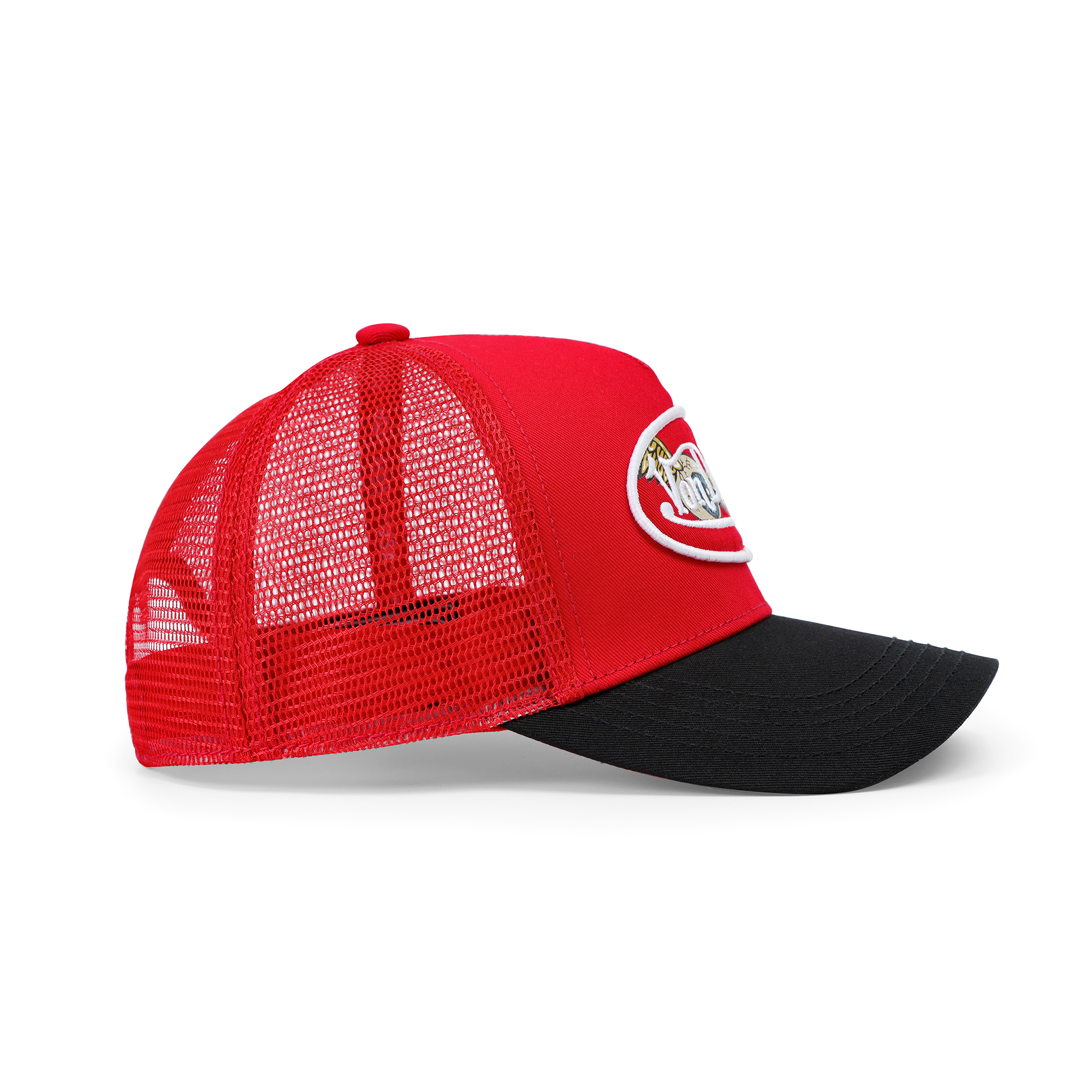 Von Dutch Kids Classic Trucker Hat - Red Oval Eye - Image 3