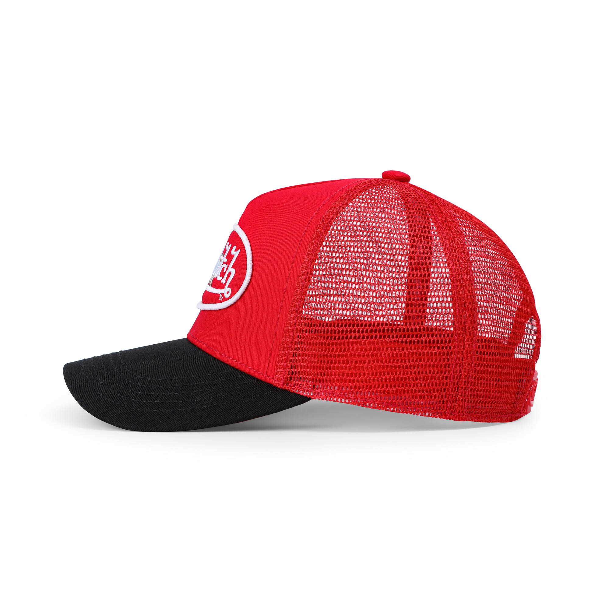 Von Dutch Kids Classic Trucker Hat - Red Oval Eye - Image 2