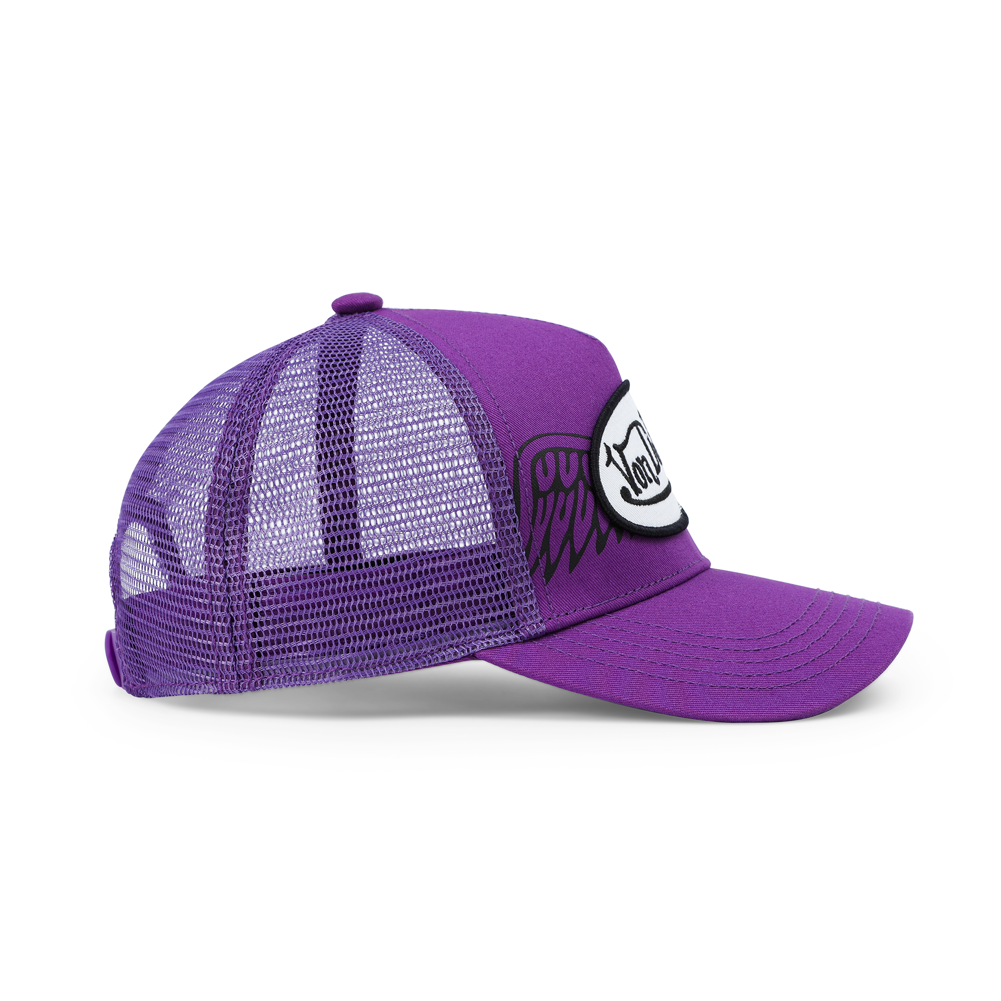 Von Dutch Kids Classic Trucker Hat - Purple Wings - Image 3