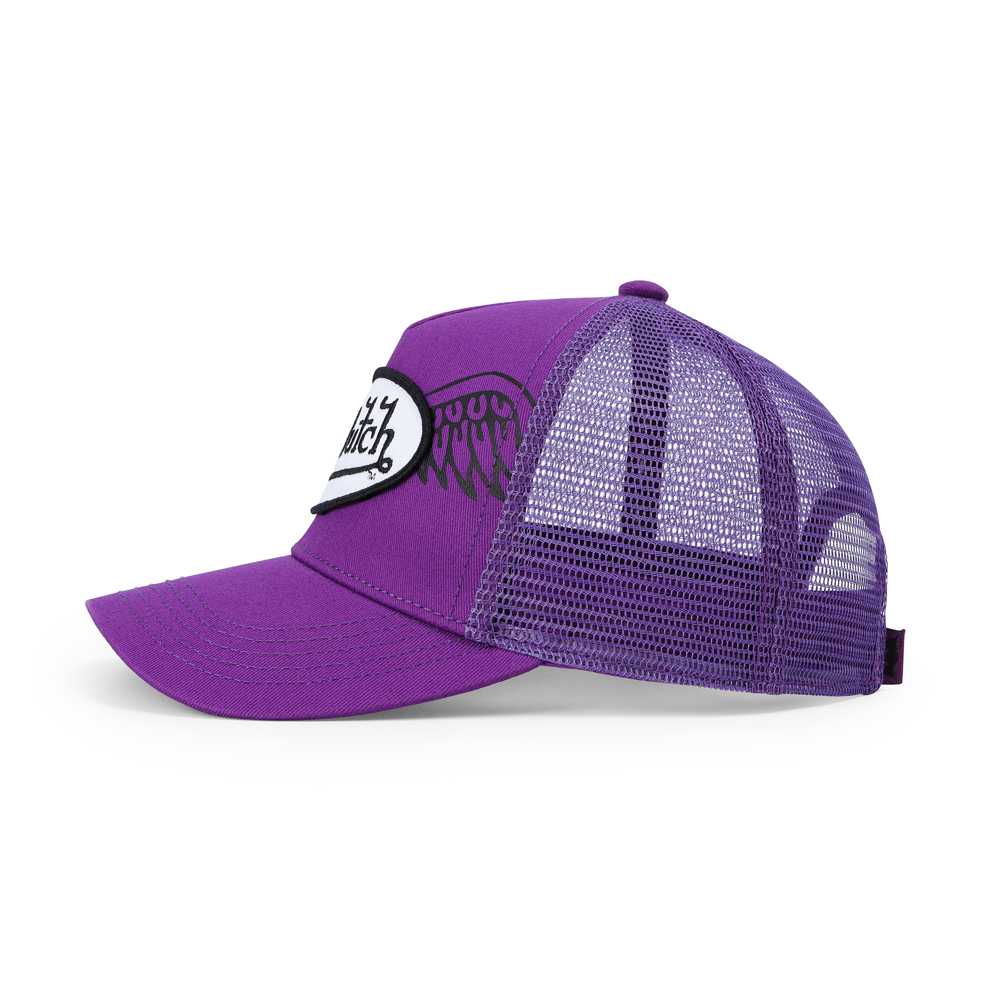 Von Dutch Kids Classic Trucker Hat - Purple Wings - Image 2