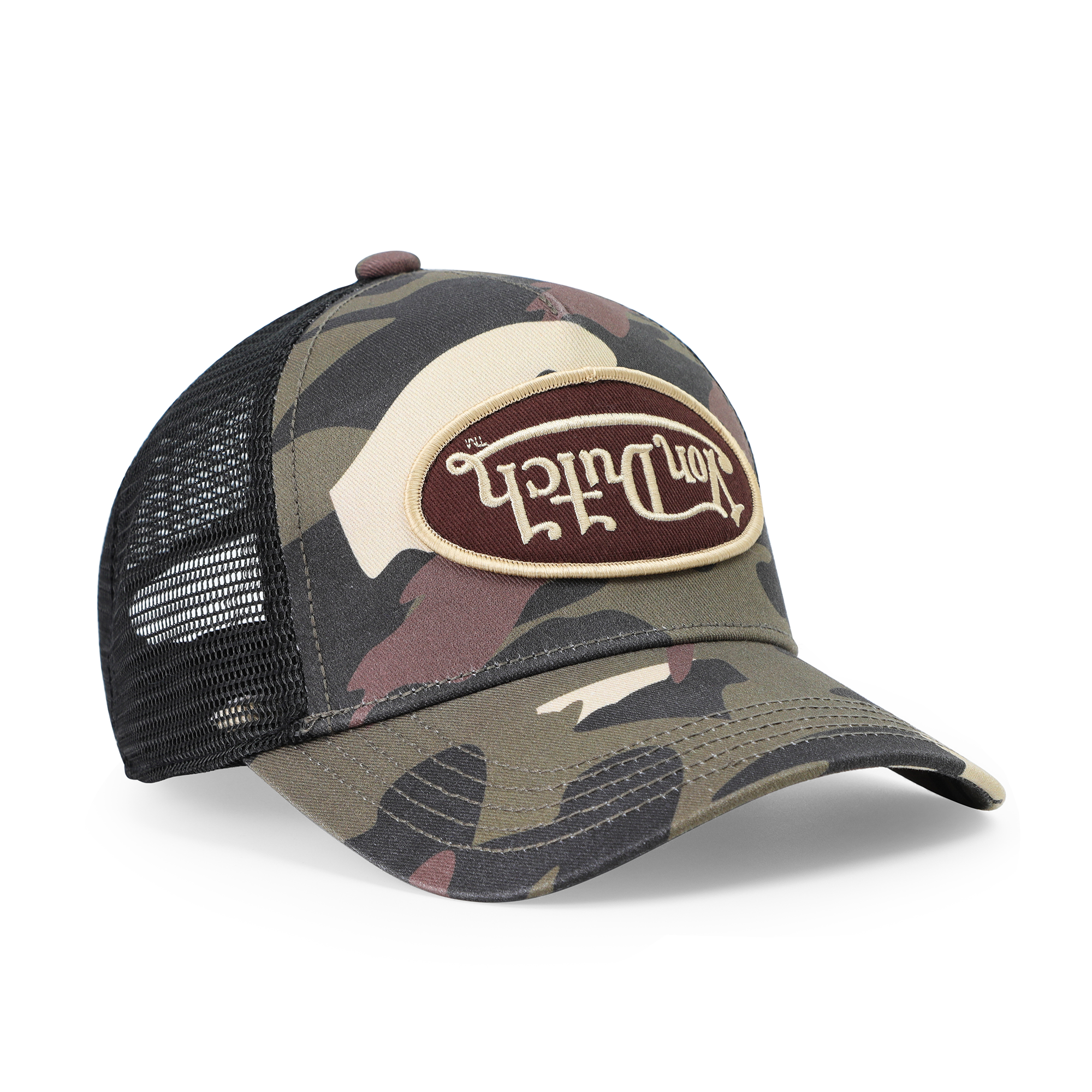 Von Dutch Kids Classic Trucker Hat - Brown Rambo - Image 5