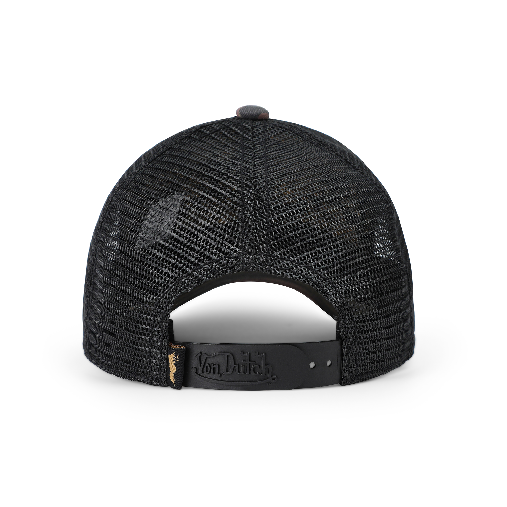 Von Dutch Kids Classic Trucker Hat - Brown Rambo - Image 6
