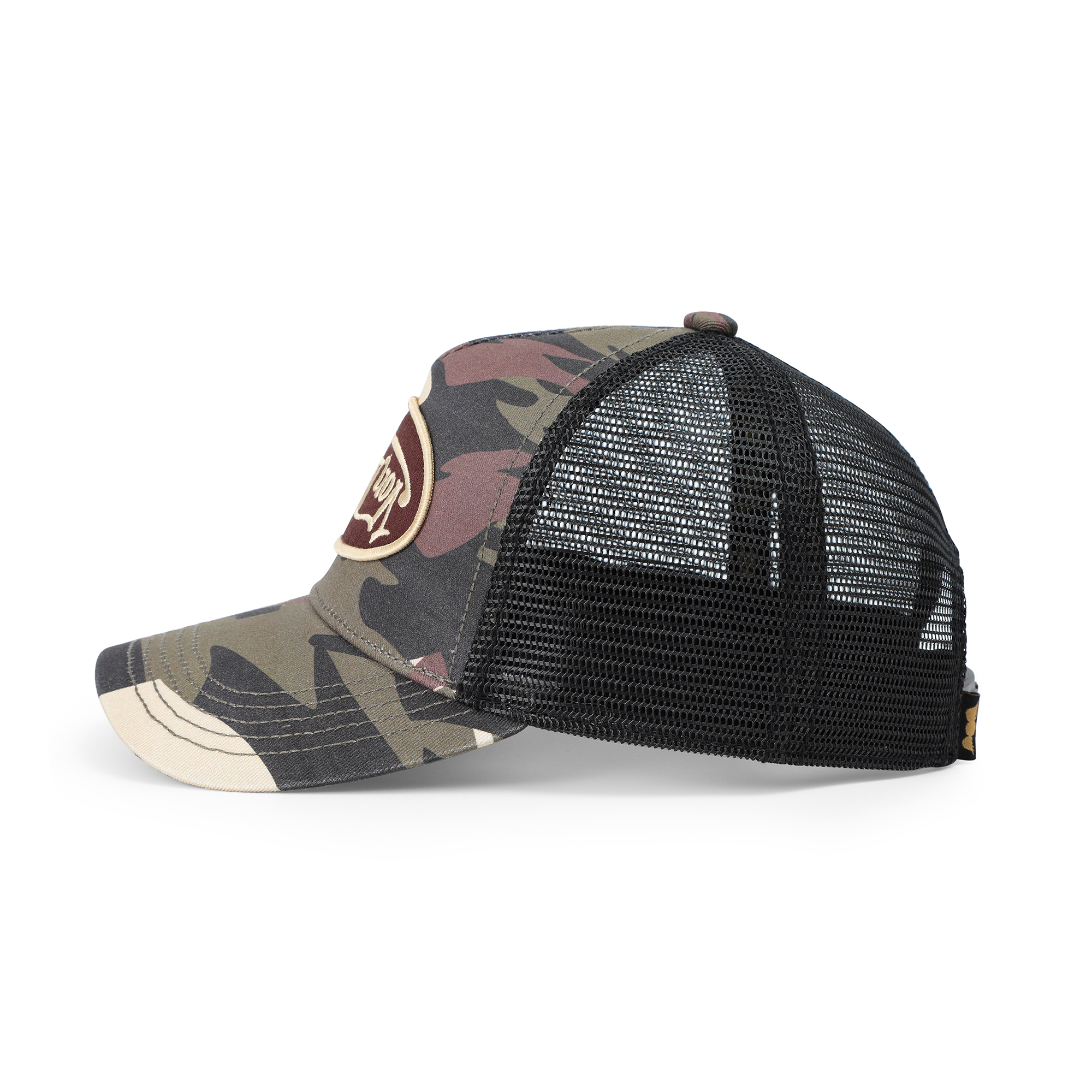 Von Dutch Kids Classic Trucker Hat - Brown Rambo - Image 2