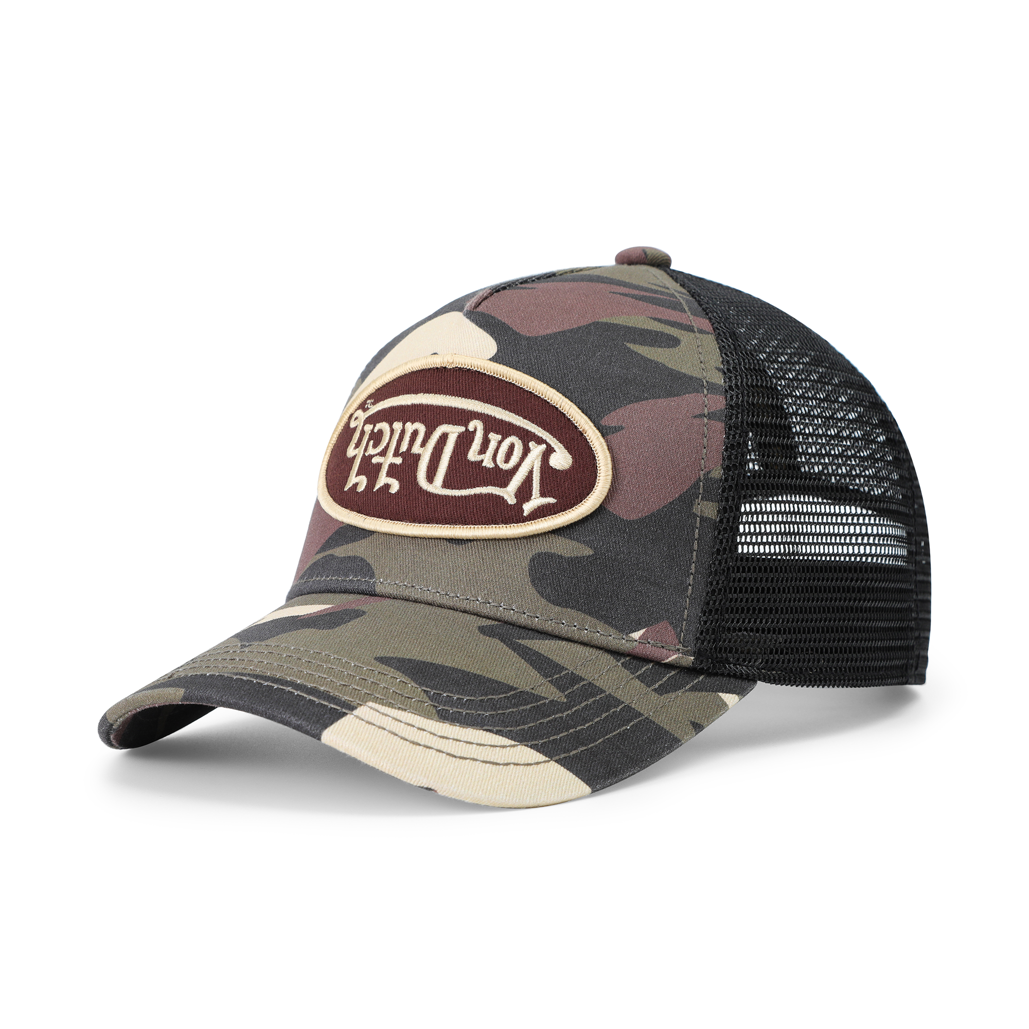 Von Dutch Kids Classic Trucker Hat - Brown Rambo - Image 7