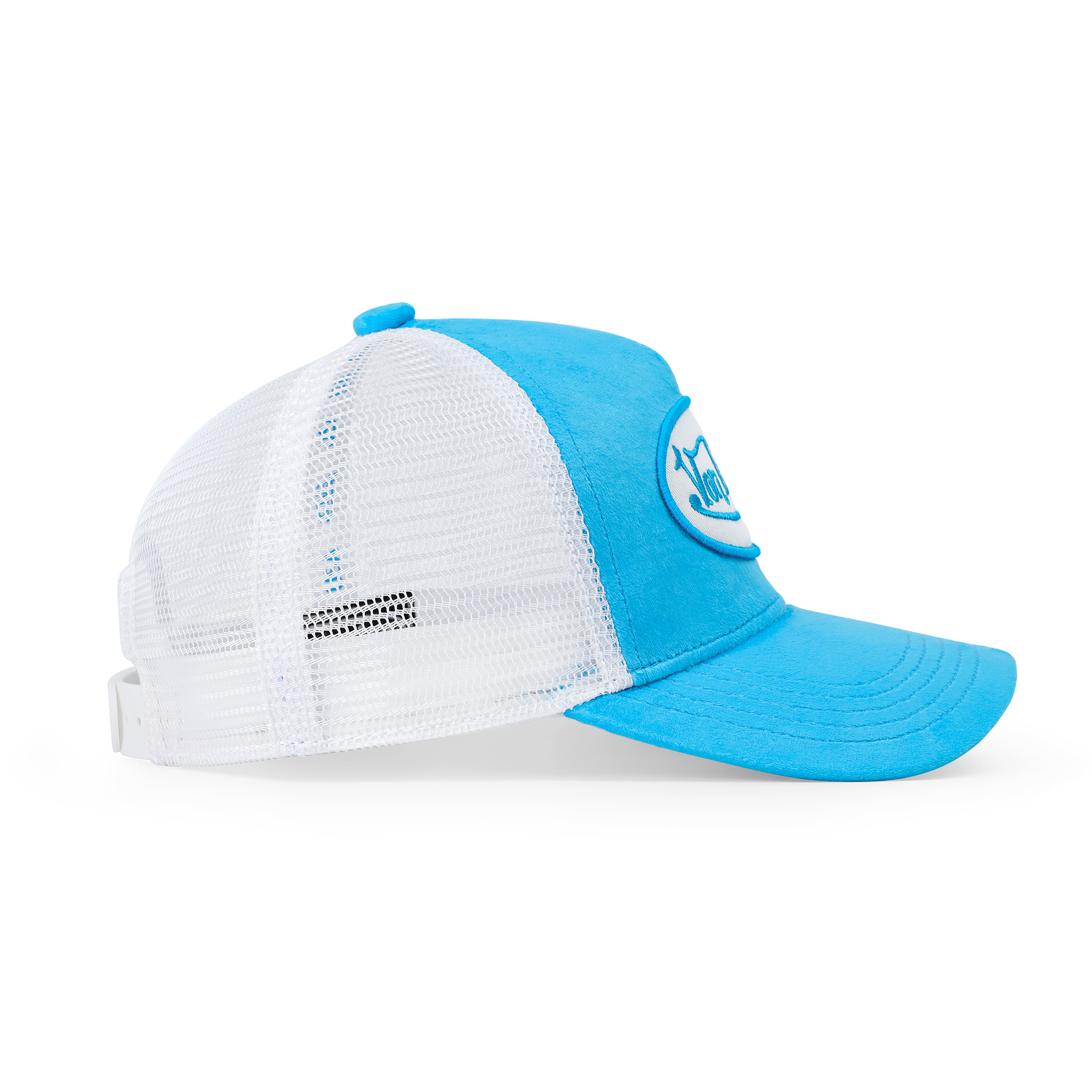 Von Dutch Kids Velvet Trucker Hat - Blue Crush - Image 3