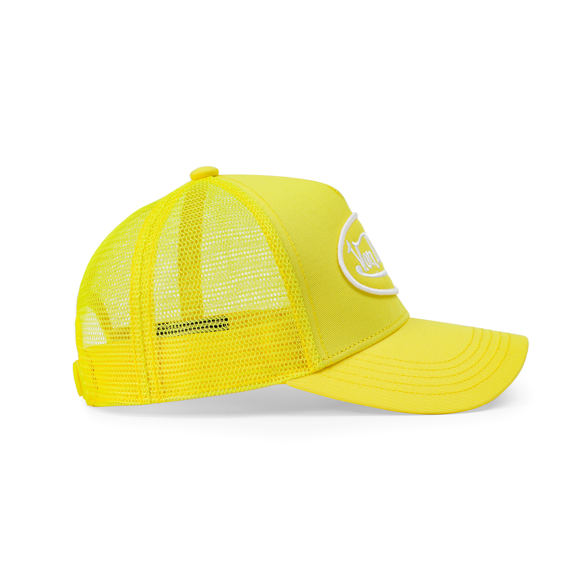 Von Dutch Kids Classic Trucker Hat - Yellow Lemon - Image 3