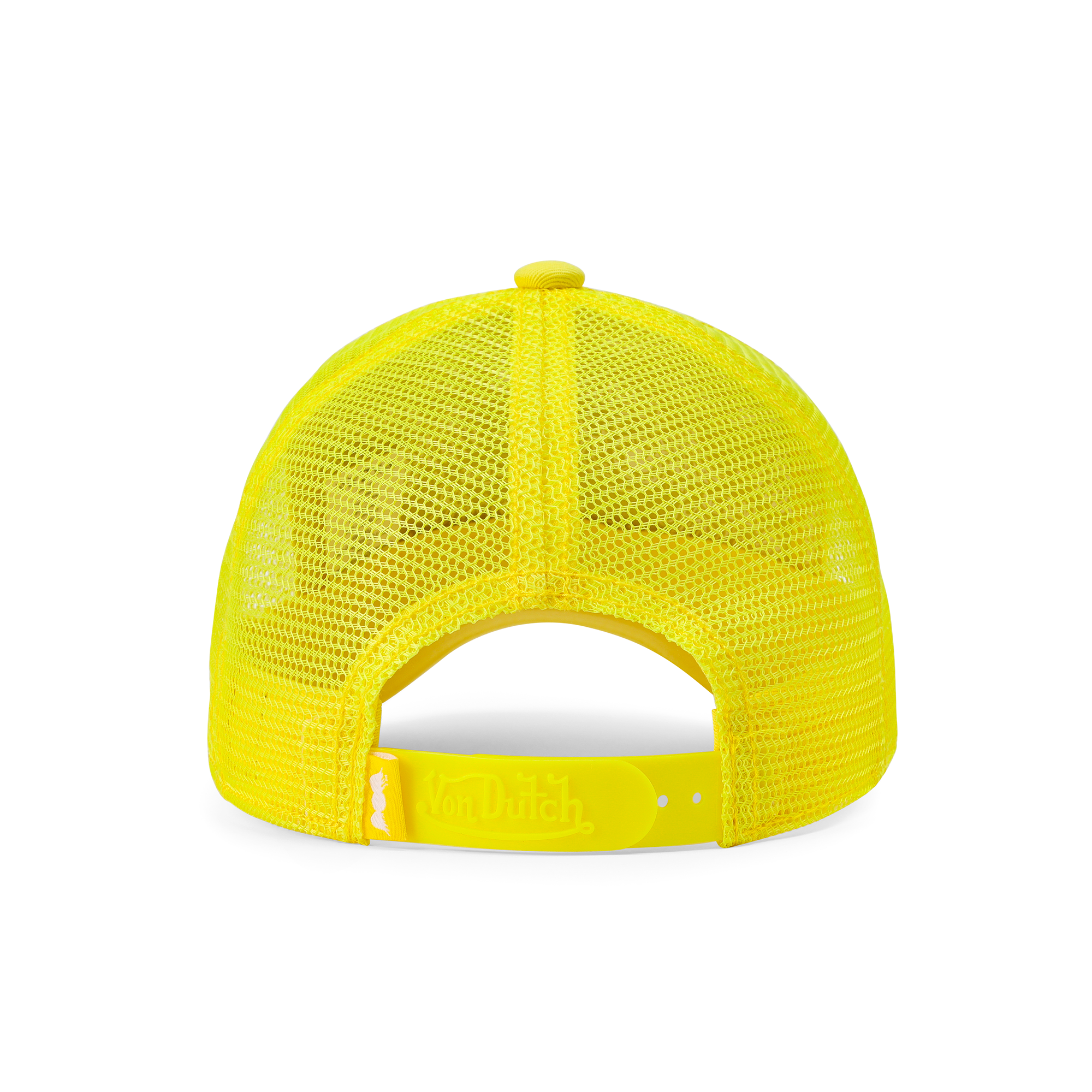 Von Dutch Kids Classic Trucker Hat - Yellow Lemon - Image 6