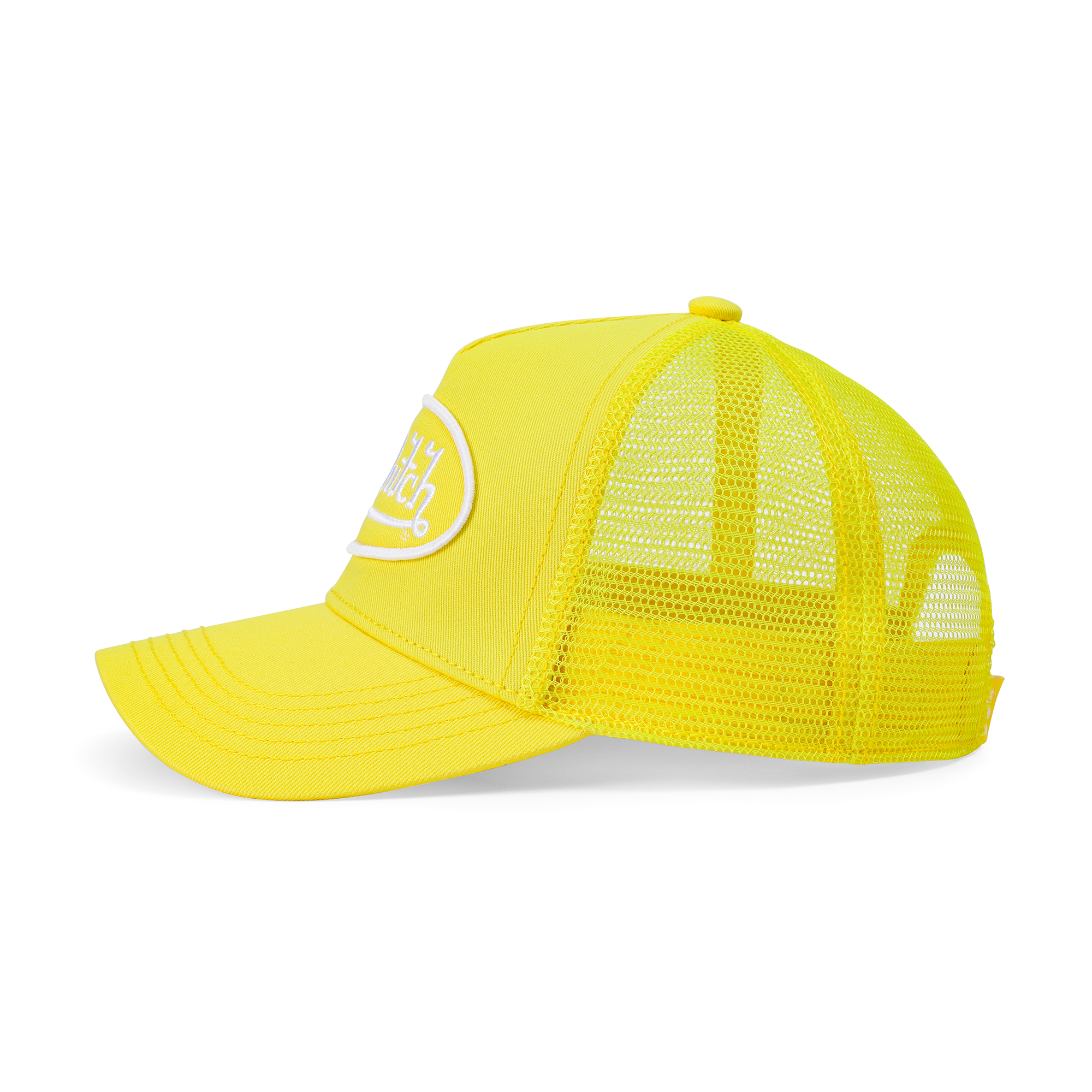 Von Dutch Kids Classic Trucker Hat - Yellow Lemon - Image 2