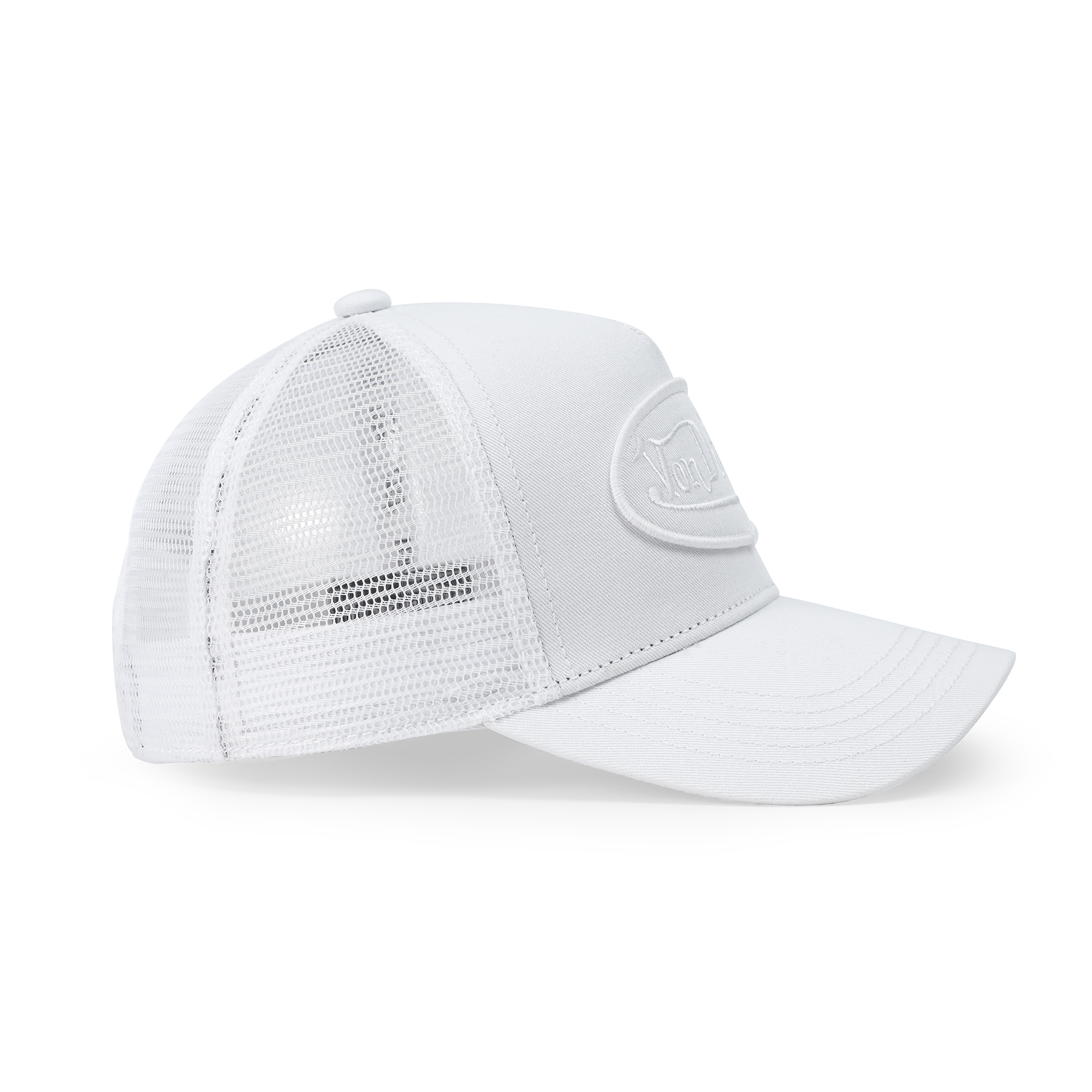 Von Dutch Kids Classic Trucker Hat - Triple White - Image 3