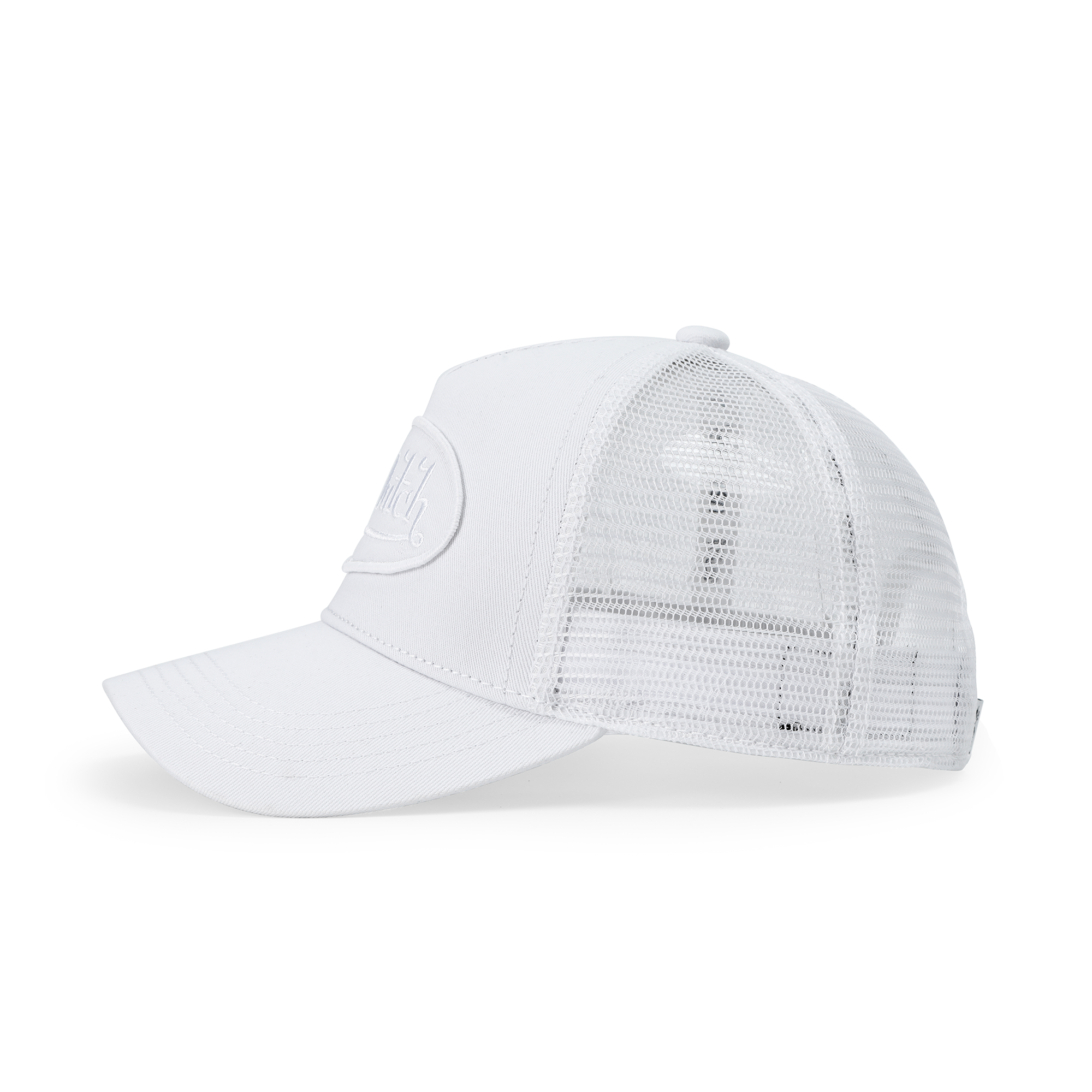 Von Dutch Kids Classic Trucker Hat - Triple White - Image 2