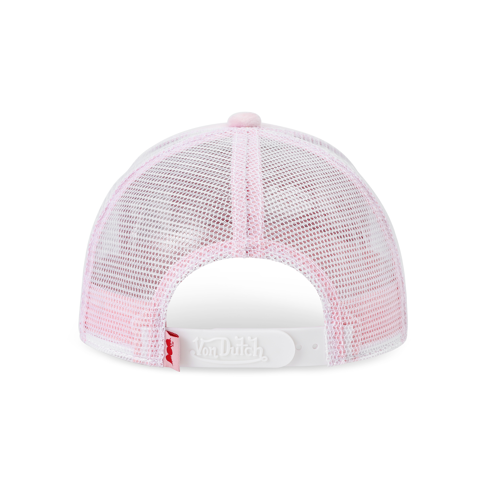 Von Dutch Kids Velvet Trucker Hat - Pink Crush - Image 6