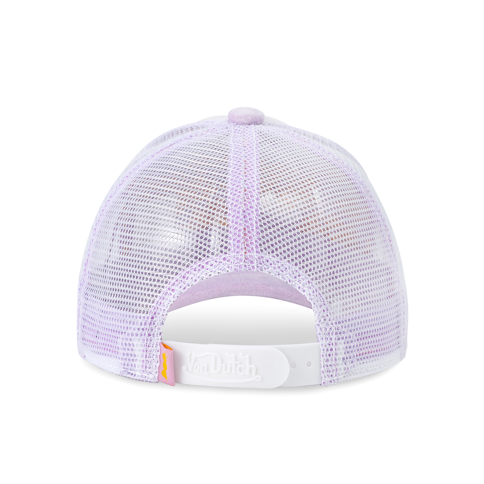 Von Dutch Kids Velvet Trucker Hat - Light Purple - Image 4